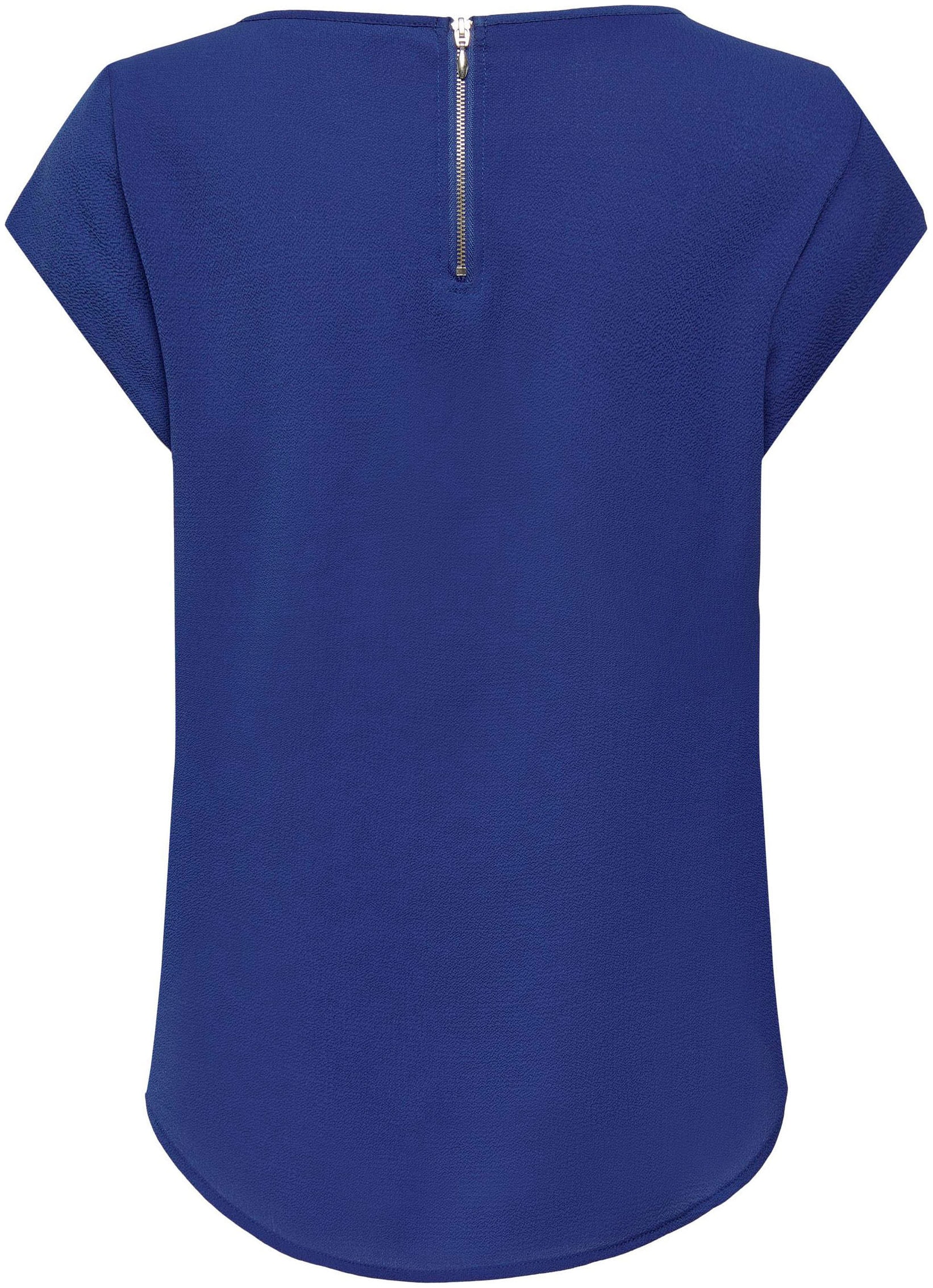 ONLY Kurzarmbluse »ONLVIC S/S SOLID TOP NOOS PTM«