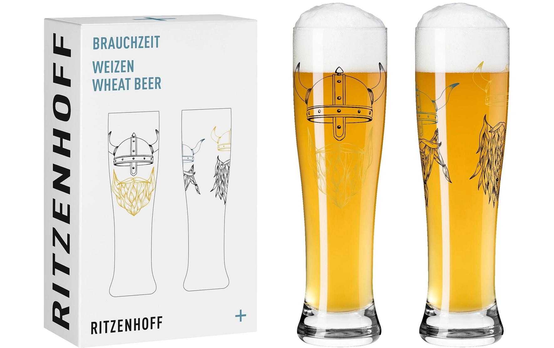 Bierglas »Brauchzeit No.17 und 18 646 ml, 1 Stück«, (2 tlg.)