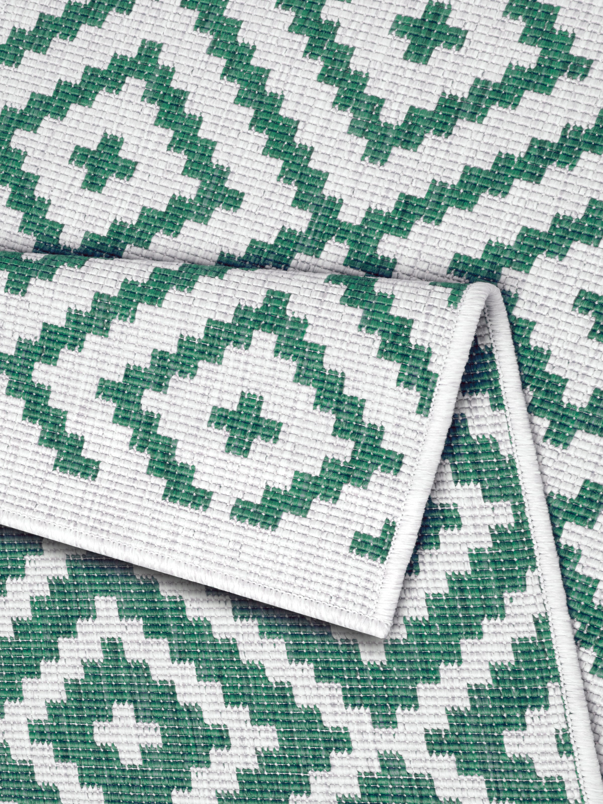 my home Läufer »Ronda Wendeteppich« rechteckig 5 mm Höhe Sisal-Optik, Flachgewebe, In-  und Outdoor, geometrisches Boho Design