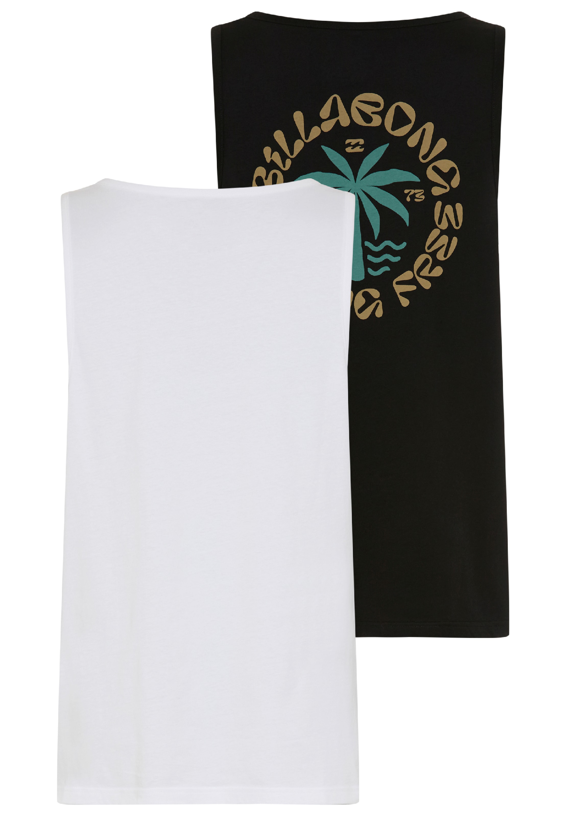 Billabong Débardeur »ESTRADA ICON DOUBLEPACK« 2 lot de 2, en coton