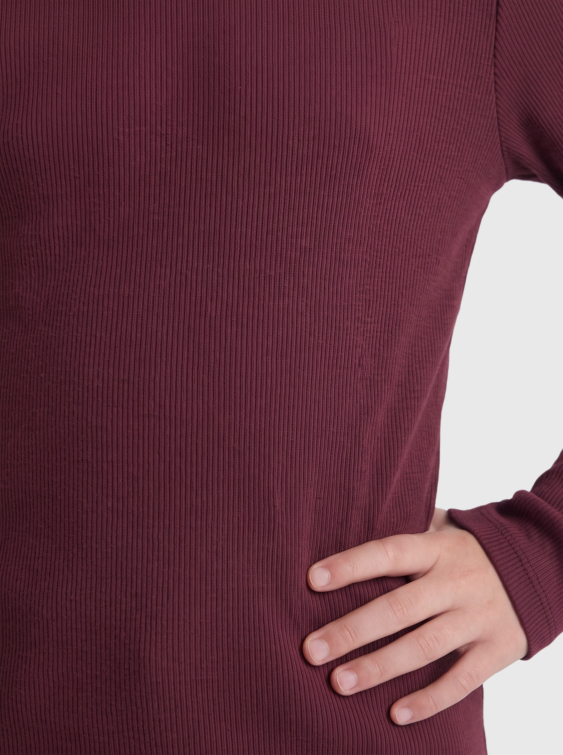 Image of KIDS ONLY Langarmshirt "KOGLUCKY L/S O NECK TOP JRS NOOS" Baumwollmischung, regular fit