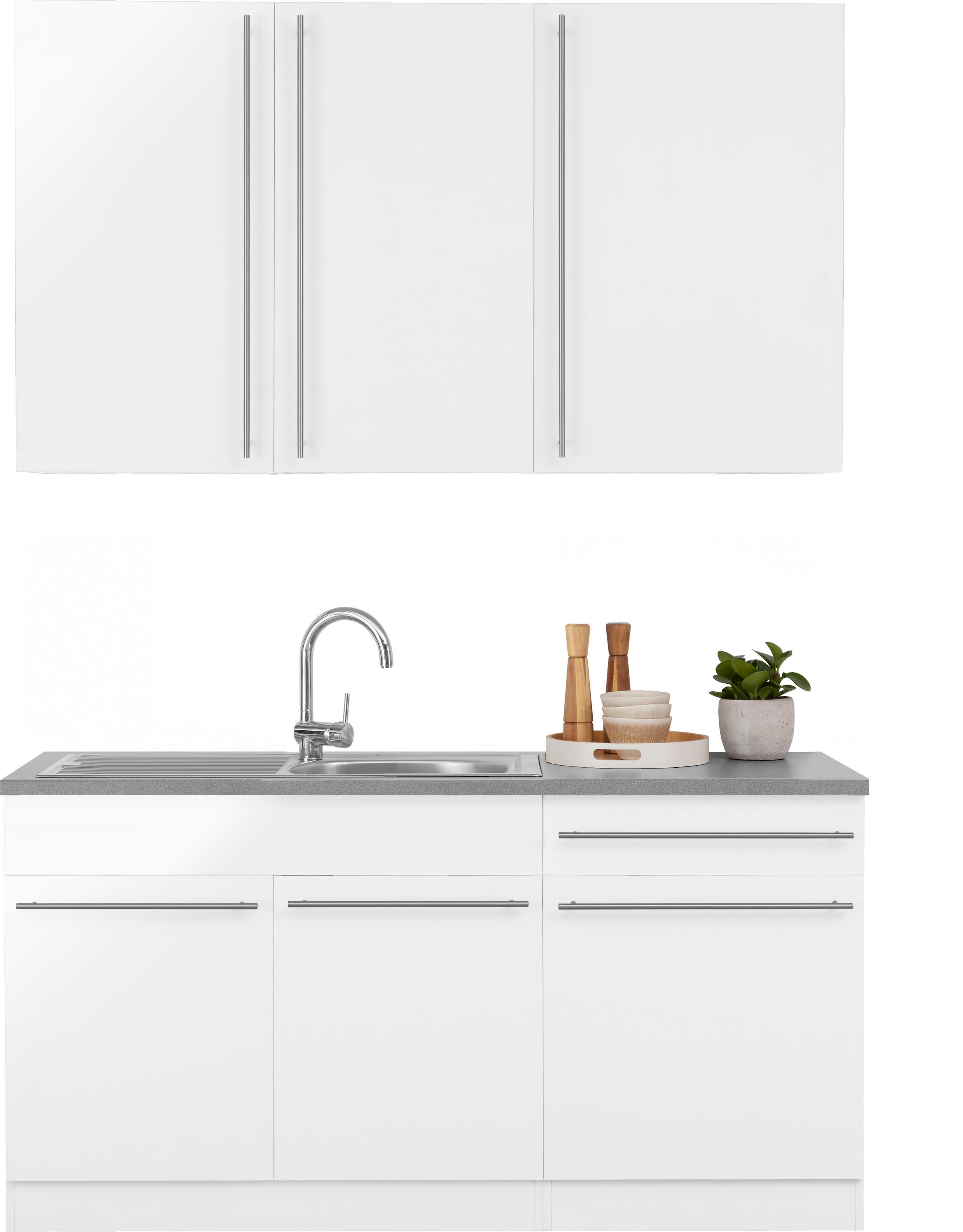 Image of wiho Küchen Pantryküche "Chicago" ohne E-Geräte, Breite 160 cm