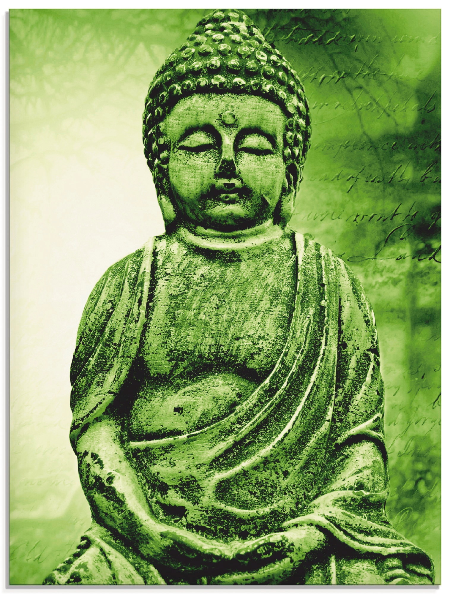 Artland Glasbild »Buddha«, Religion, (1 St.), in verschiedenen Grössen