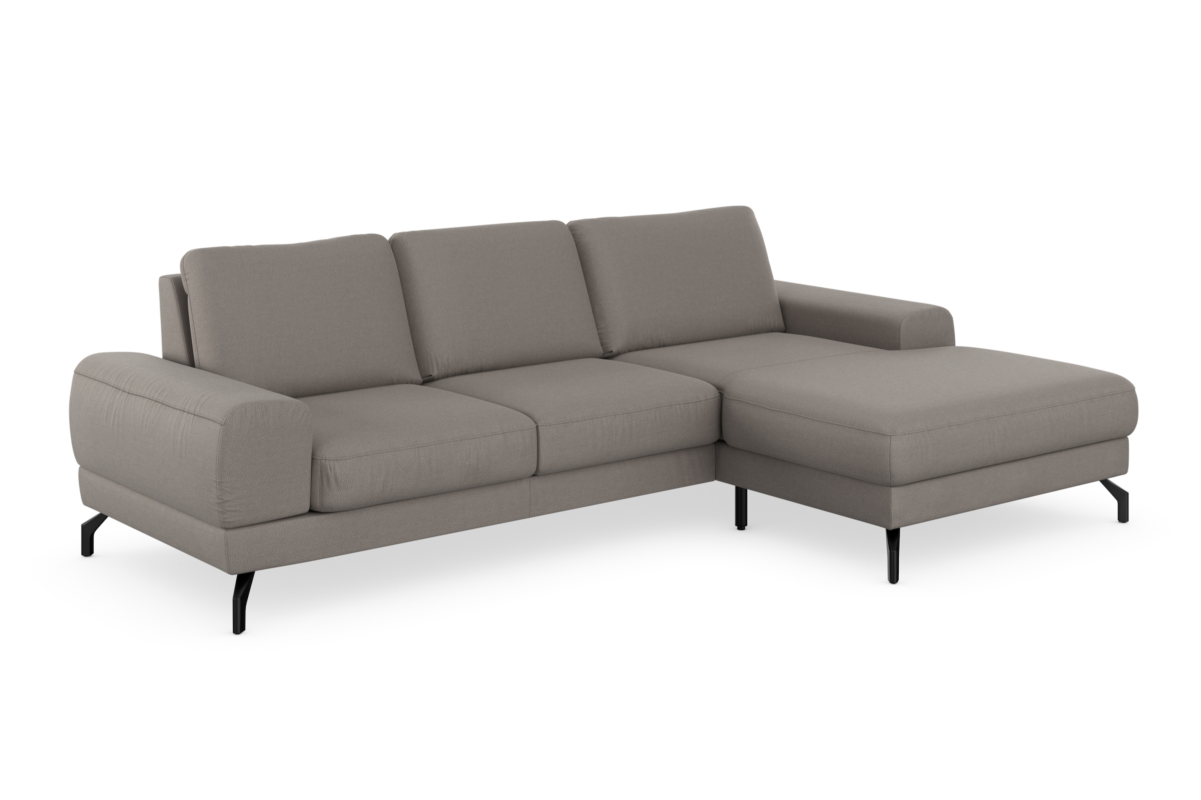 sit&more Ecksofa »Cinturo L-Form«, inklusive Sitztiefenverstellung und Federkern, Sitzhöhe 45 cm