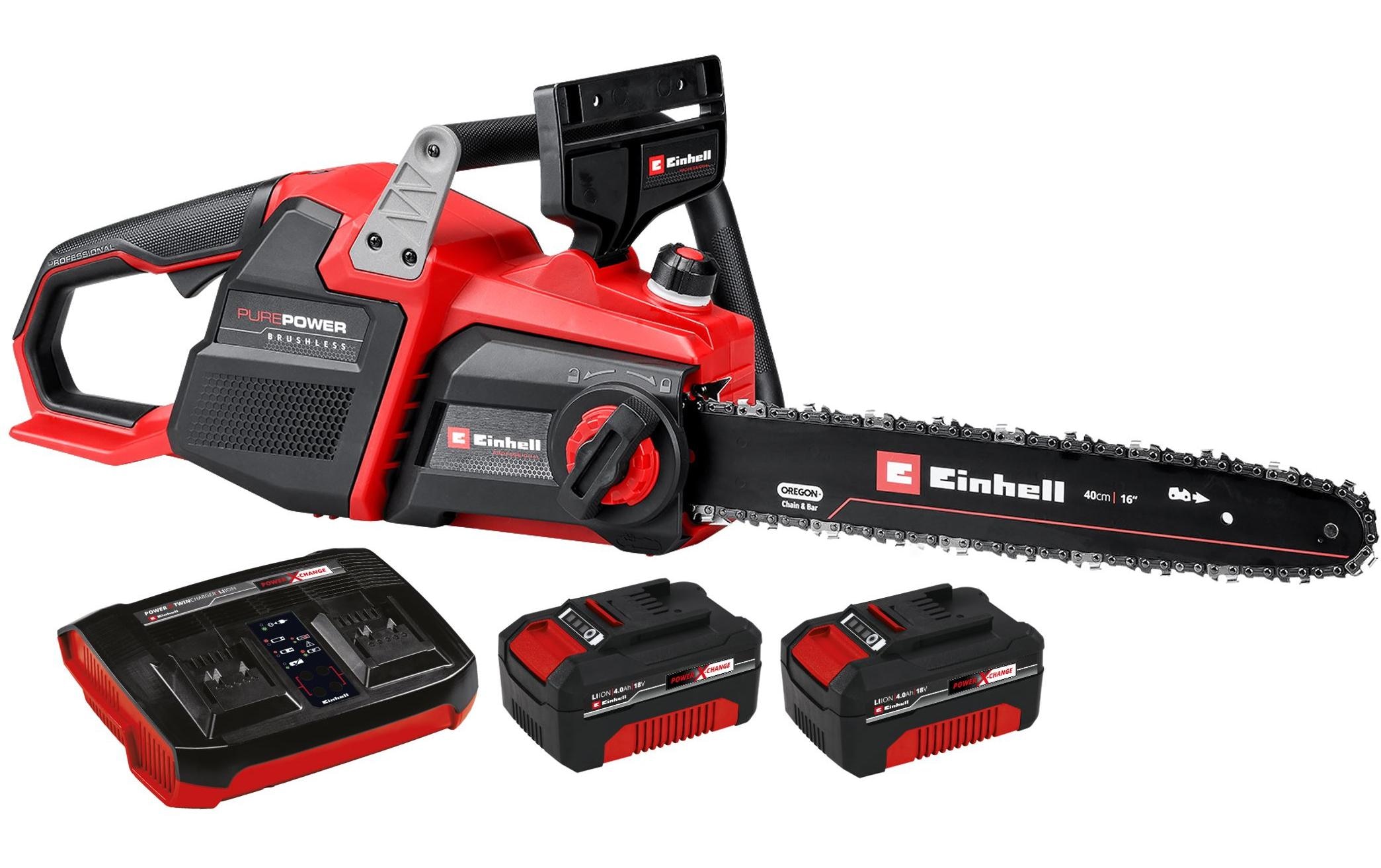 Einhell Akku-Kettensäge »GP-LC 36/40 Li BL 2 x 4.0Ah+Twinch Kit«