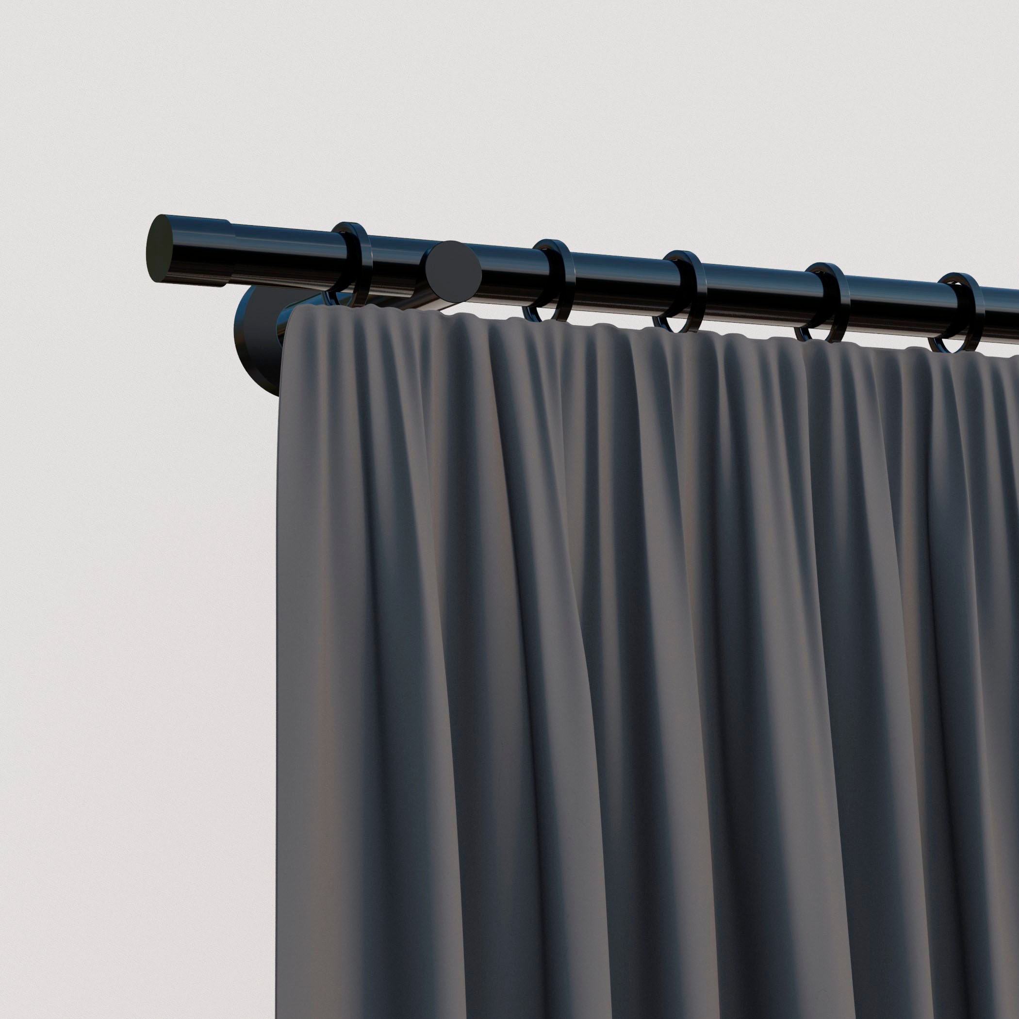 Image of GOODproduct Gardinenstange "Tanbul" 1 läufig-läufig Fixmass