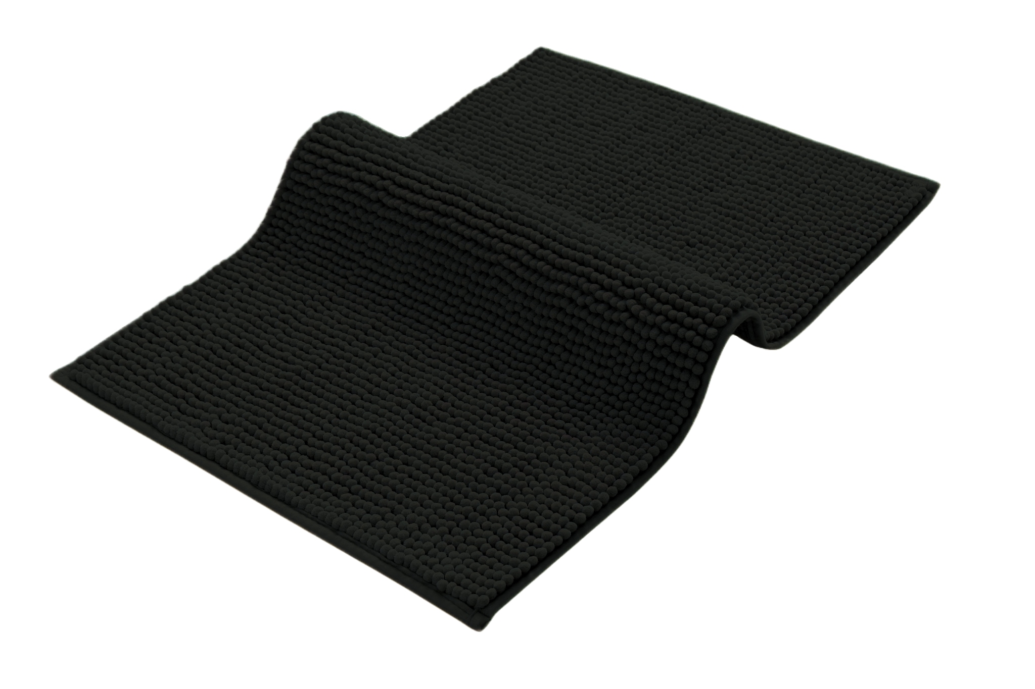 my home Tapis de bain »Vanessa Chenille, Badvorleger, Badezimmer Teppich, Duschvorleger« Höhe 15 mm Uni Farben, besonders weich