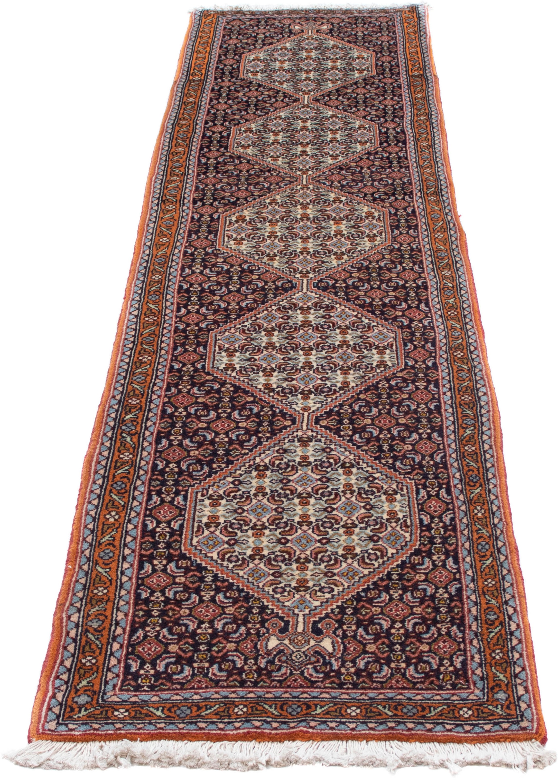 Image of morgenland Orientteppich »Perser - Classic - 244 x 56 cm - mehrfarbig«, rechteckig, 15 mm Höhe, Wohnzimmer, Handgeknüpft, Einzelstück mit Zertifikat bei Ackermann Versand Schweiz
