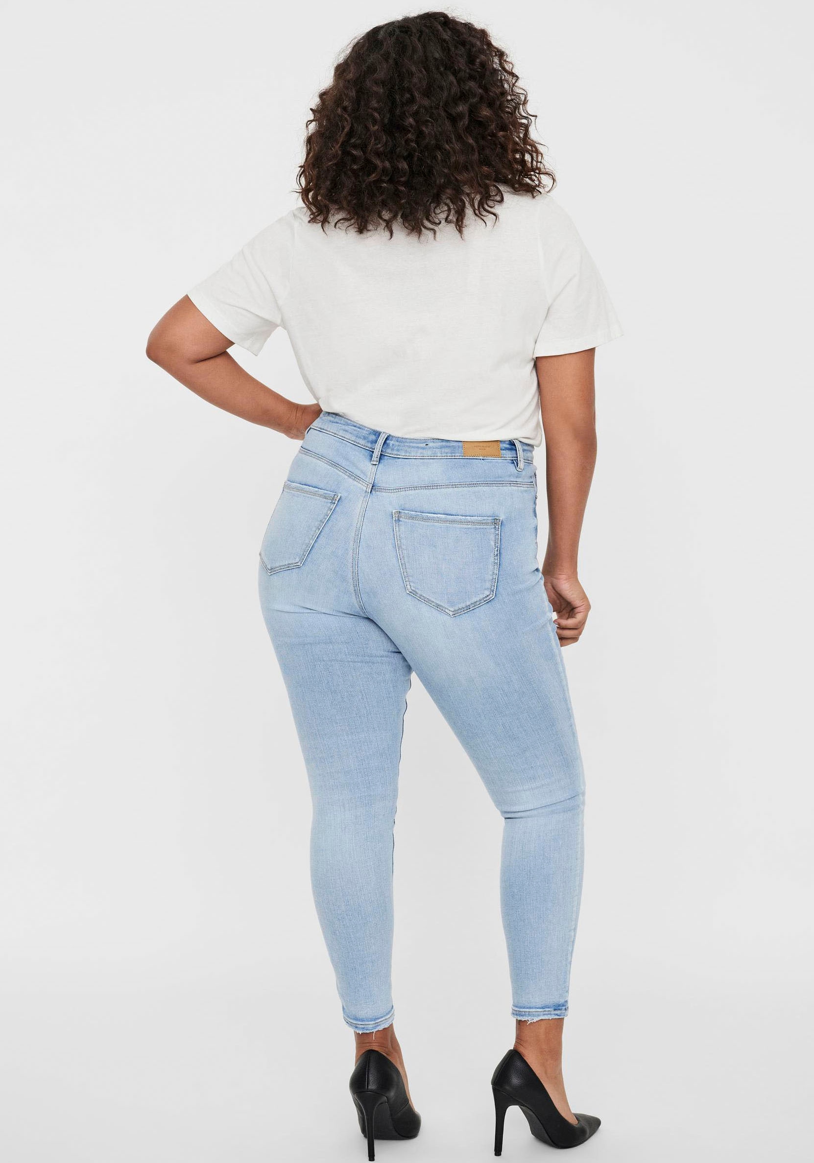 Vero Moda Curve Skinny-fit-Jeans »VMPHIA HR SKINNY J GU3162 CURVE NOOS«