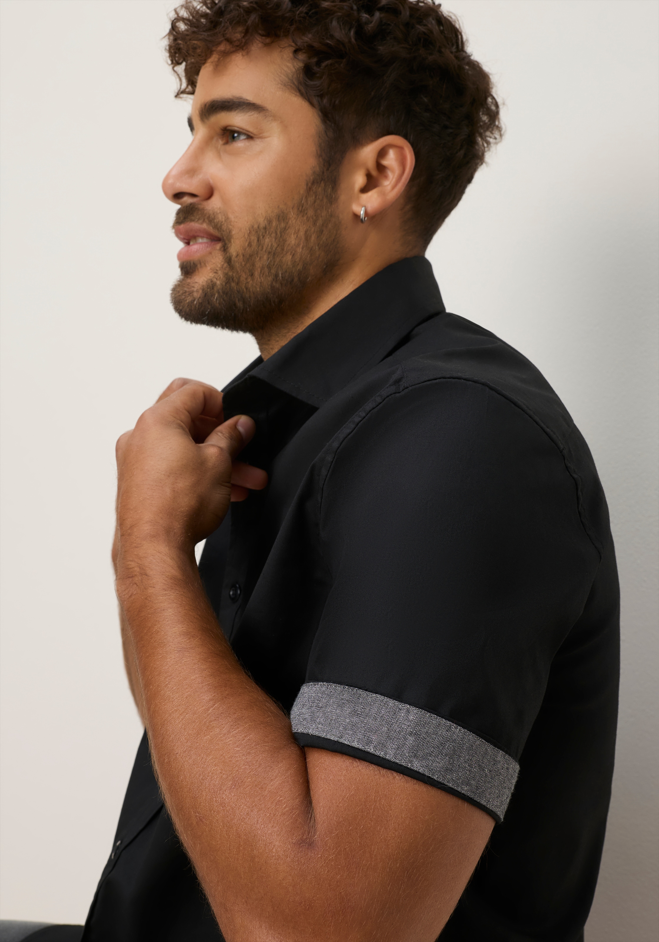 Bruno Banani Chemise à manches courtes »mit kurzen Ärmel«
