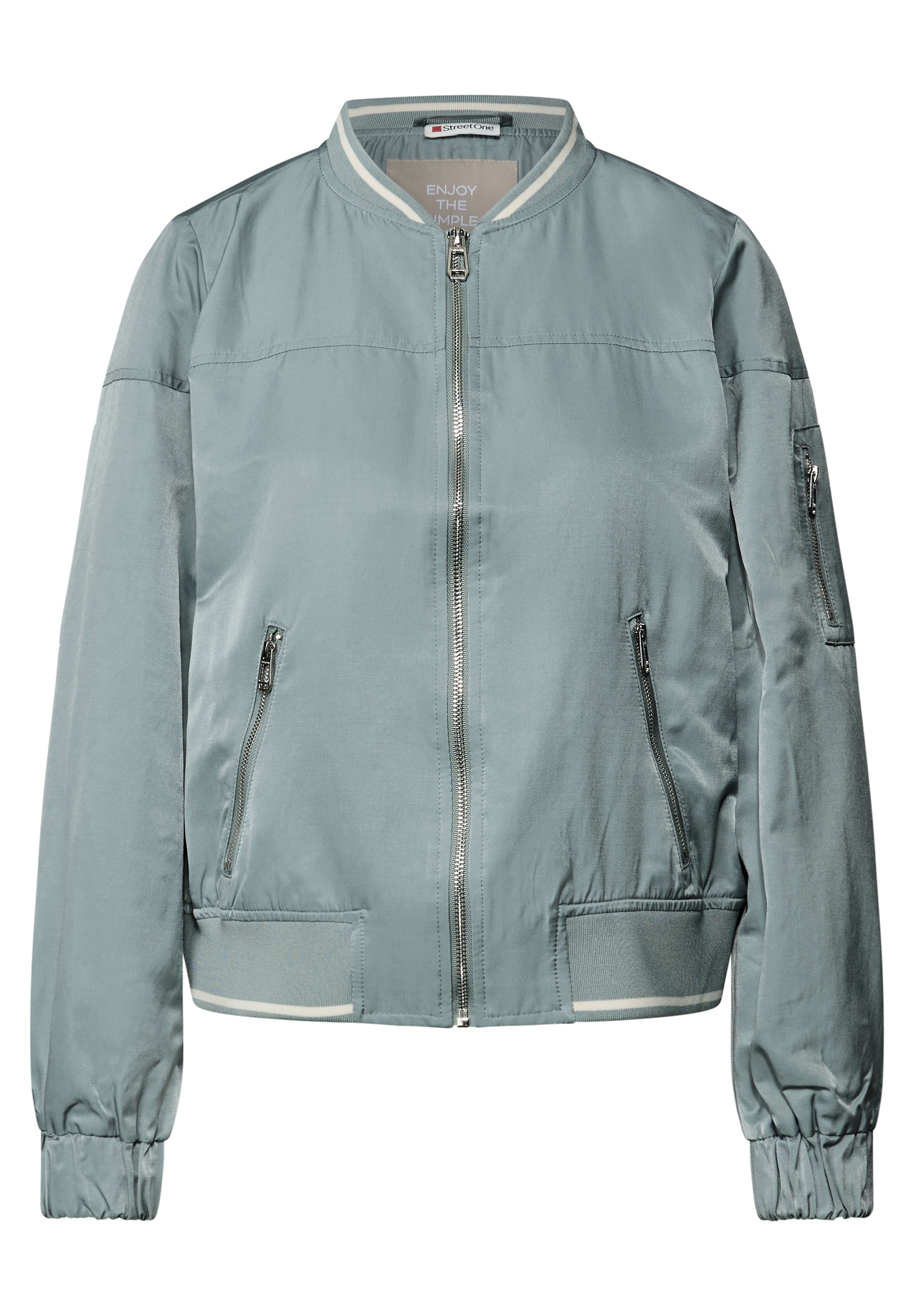 STREET ONE Blouson, mit College-Details