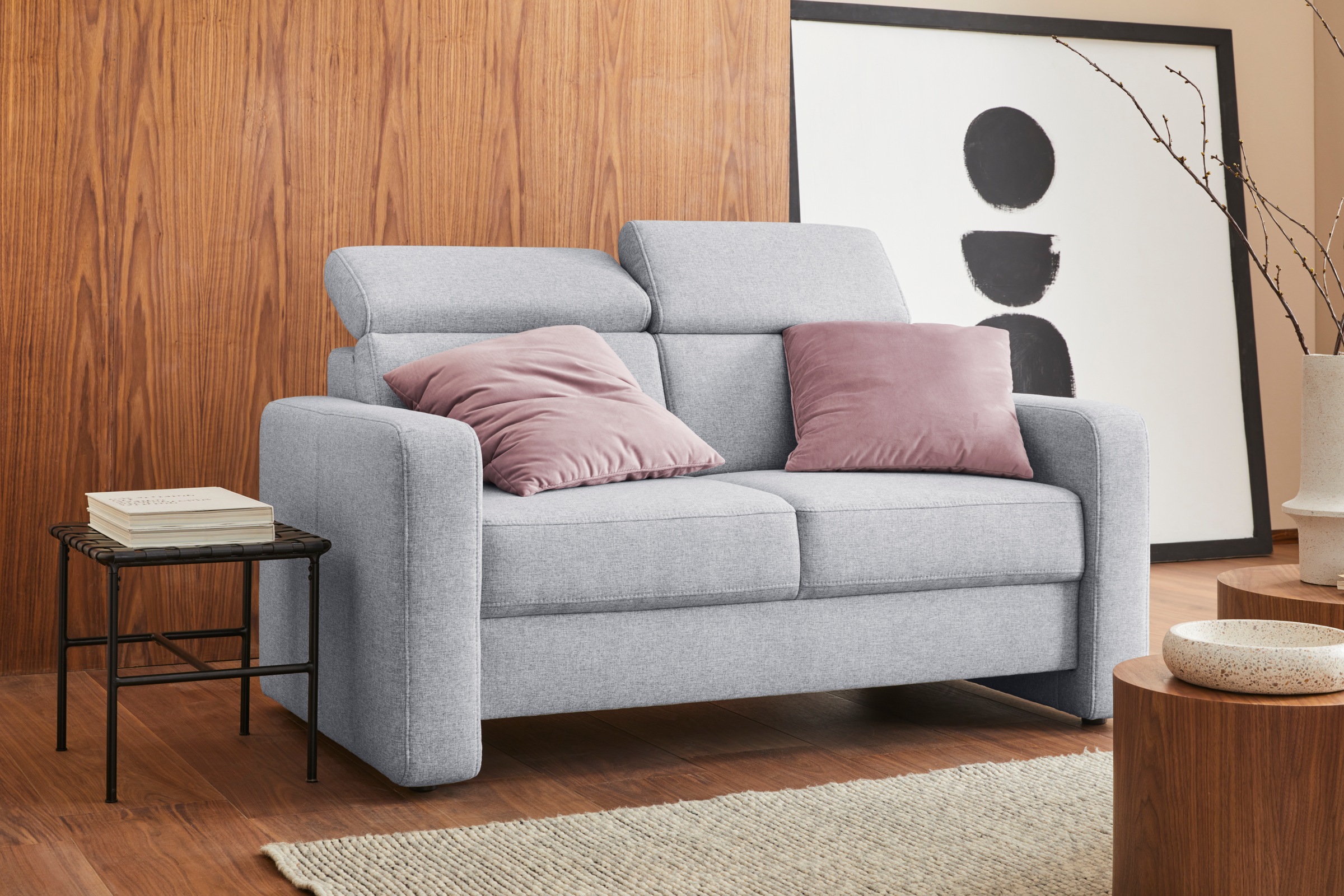 Image of sit&more 2-Sitzer »Bologna«, inklusive Kopfteilverstellung und Federkern bei Ackermann Versand Schweiz