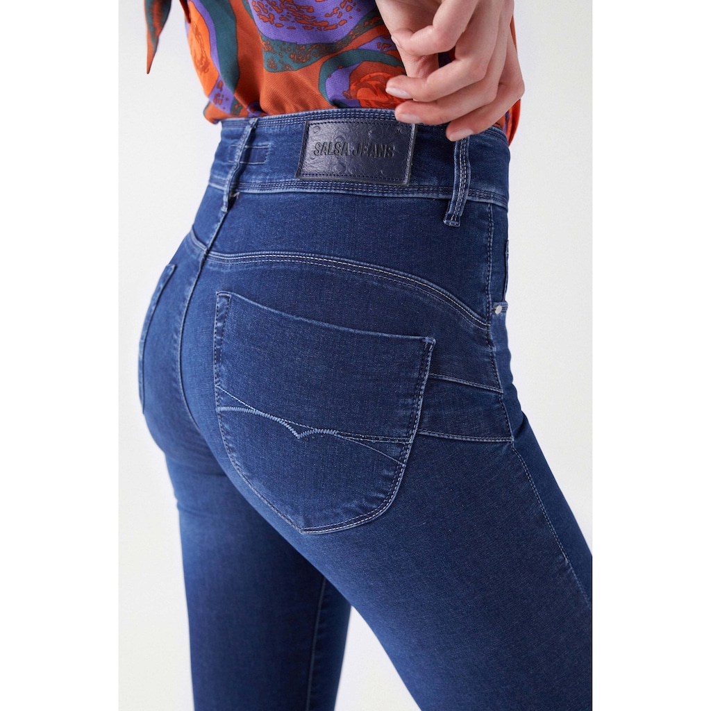 Salsa Skinny-fit-Jeans »Salsa Jeans Jeans Secret With Embroidery«