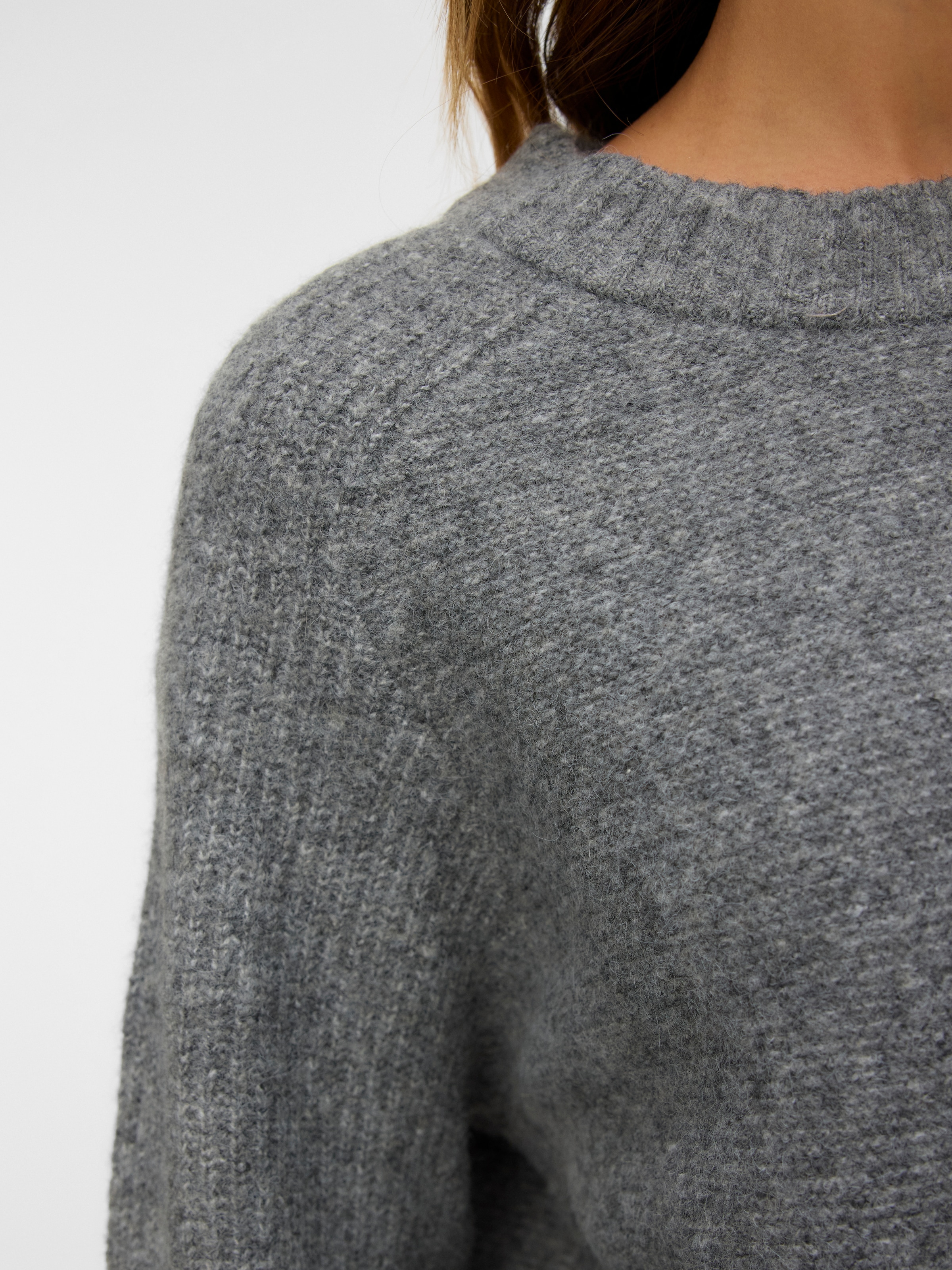 Vero Moda Pull en tricot »VMBANG LS O-NECK PULLOVER BOO«