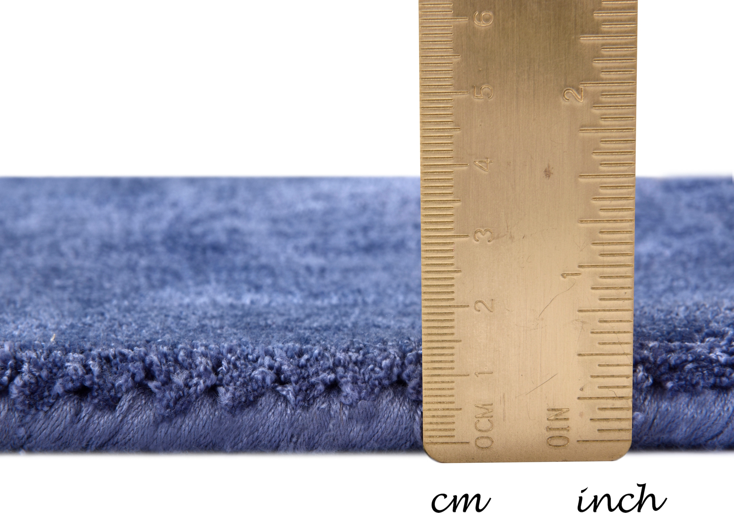 TOM TAILOR HOME Teppich »Shine uni«, rechteckig, 8 mm Höhe, Handweb Teppich, 100% Viskose, handgewebt, mit elegantem Schimmer