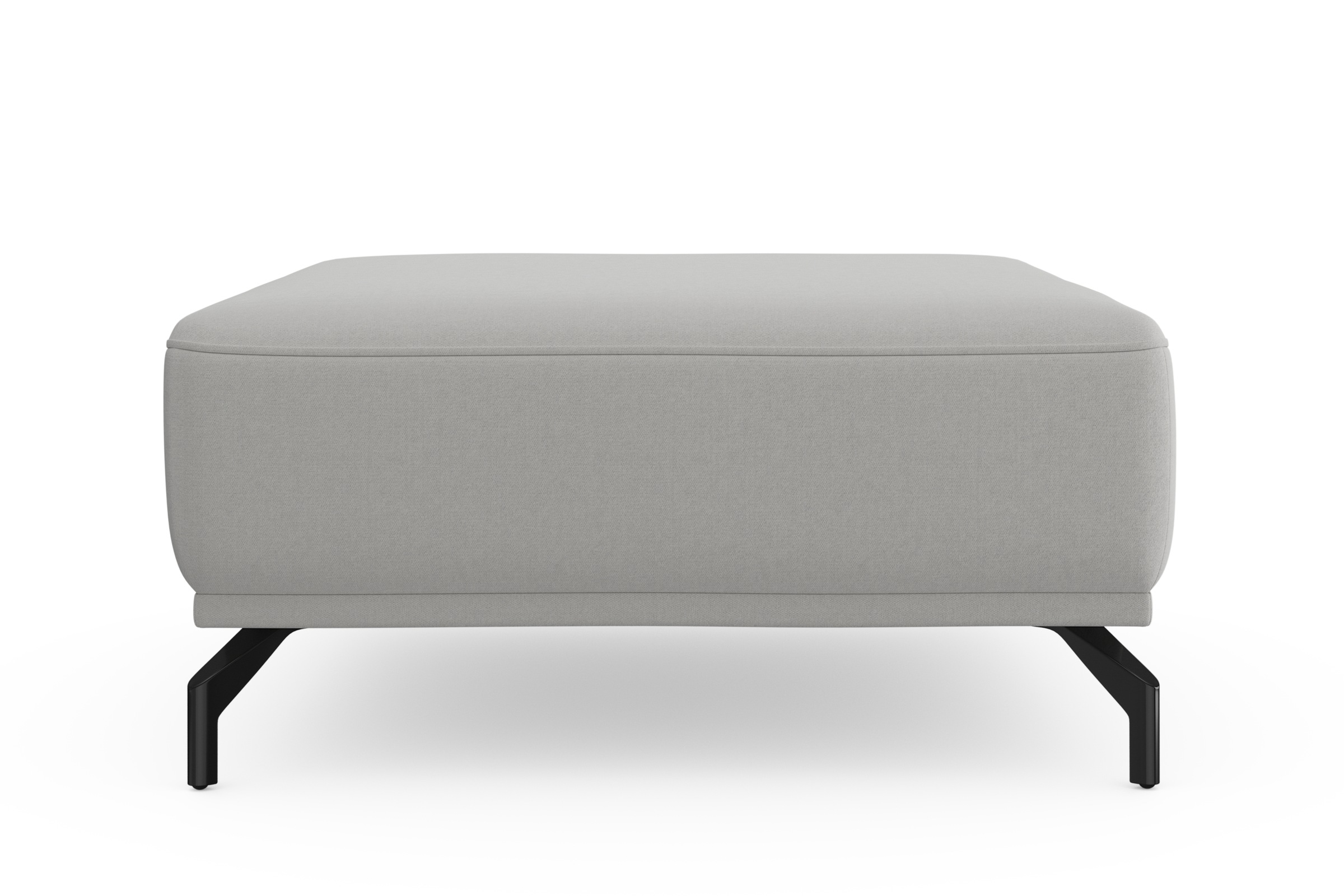 sit&more Hocker »Bailando«, mit Federkern und schwarzen, matten Metallfüssen