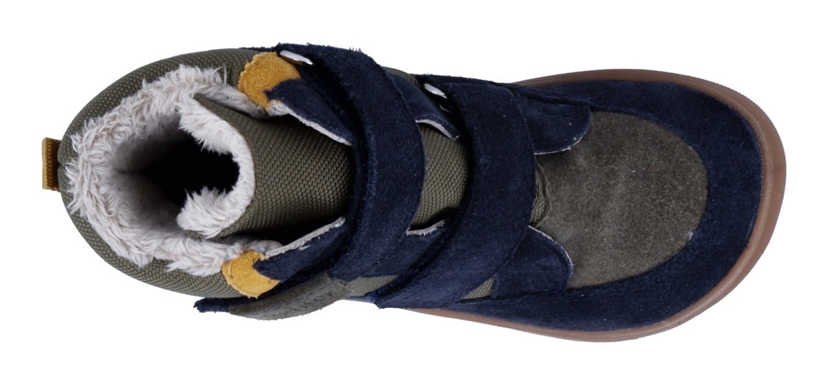 Richter Bottes d'hiver »Samy WMS: Mittel«  Chaussure pieds nus, bottine à scratch avec Sympatex, gabarit de taille à télécharger