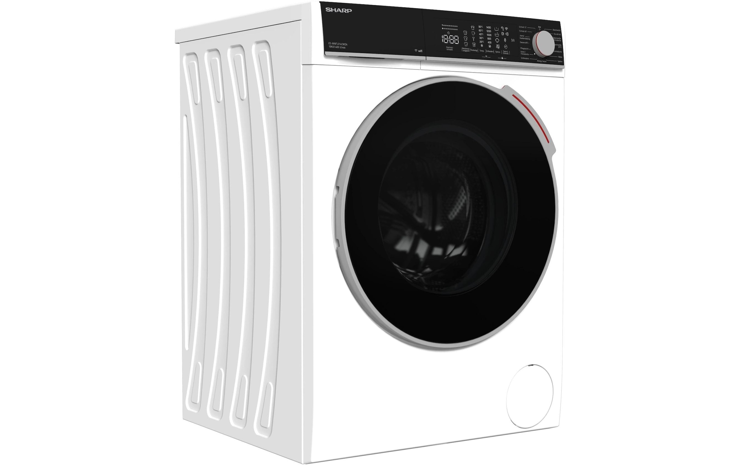   Waschmaschine »ES-WNFL014CWDA-CH Links« 10 kg 1400 U/min