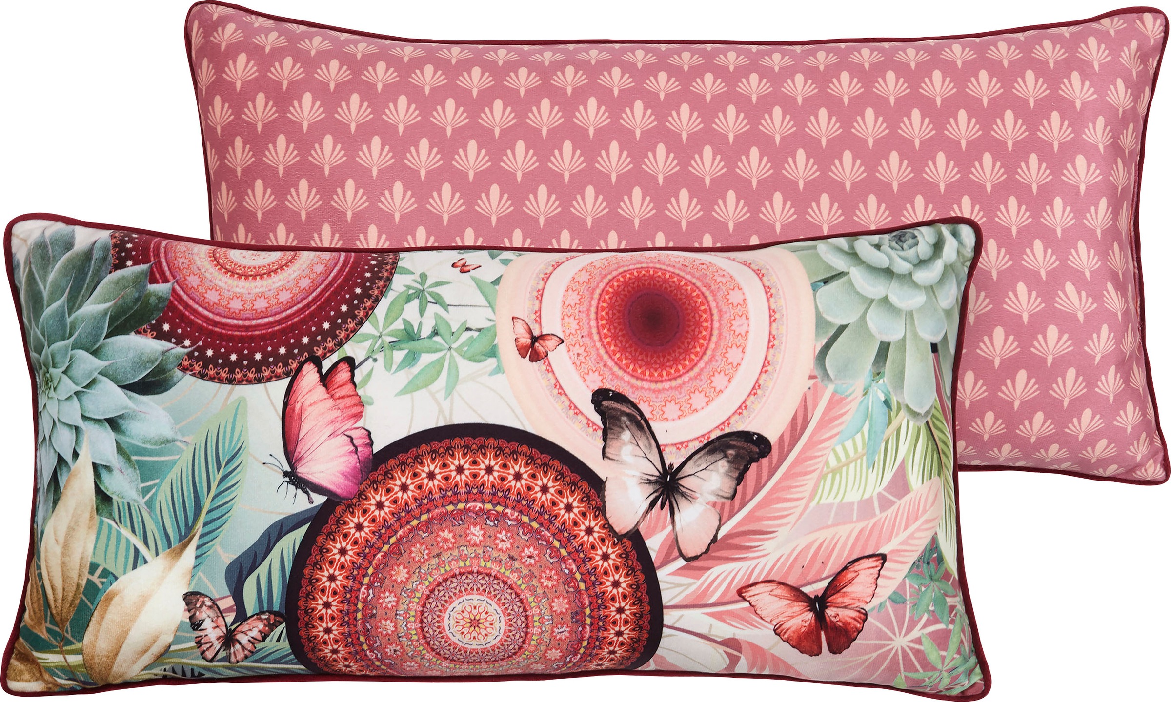 Image of hip Dekokissen »Jimena«, (1 St., 1 30x60 cm Dekokissen-Mit Biese), mit Mandala bei Ackermann Versand Schweiz