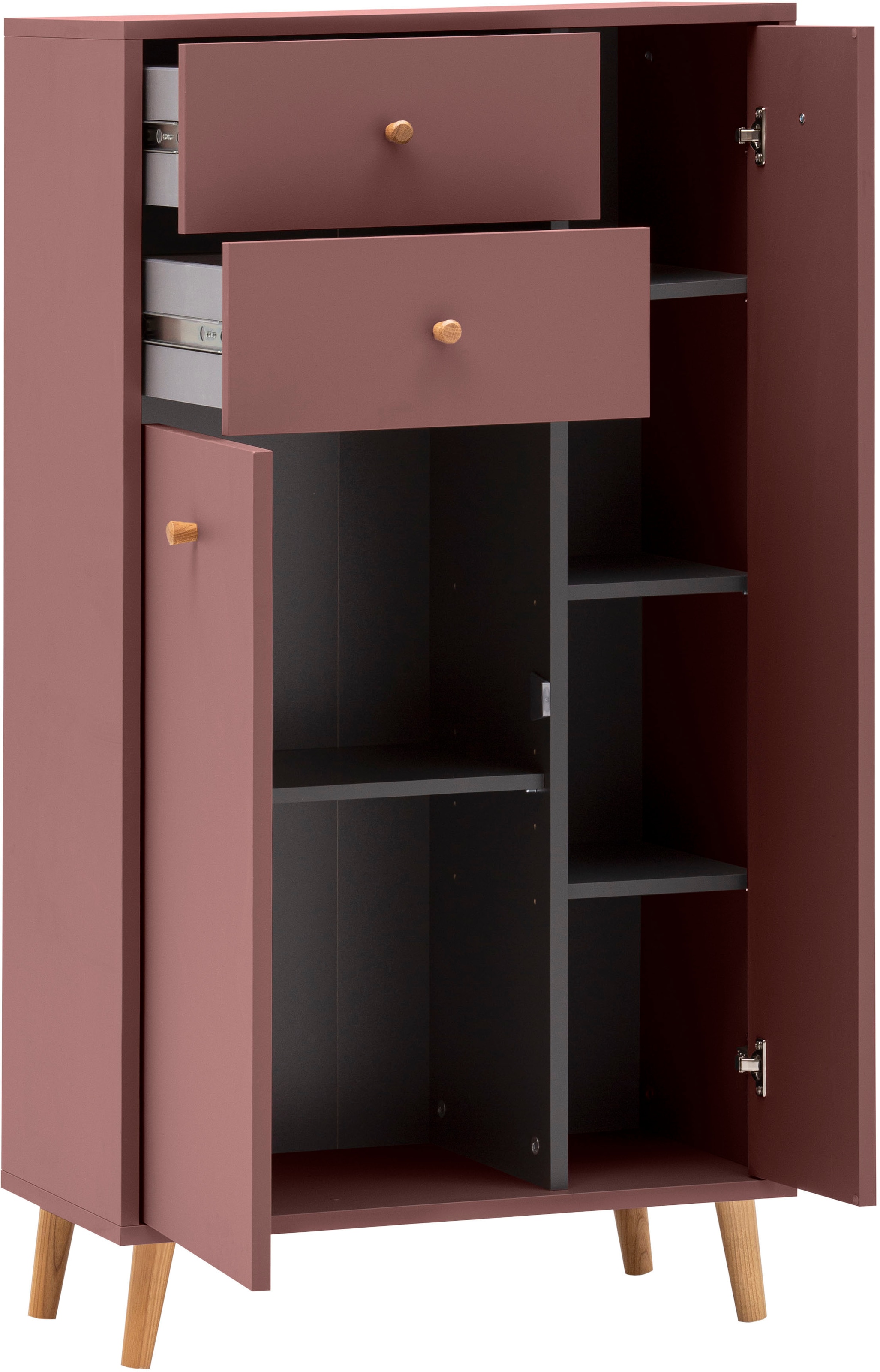 Schildmeyer Highboard »Bjarne, Breite 60,2 cm« 1 Stk. tlg. Made in Germany