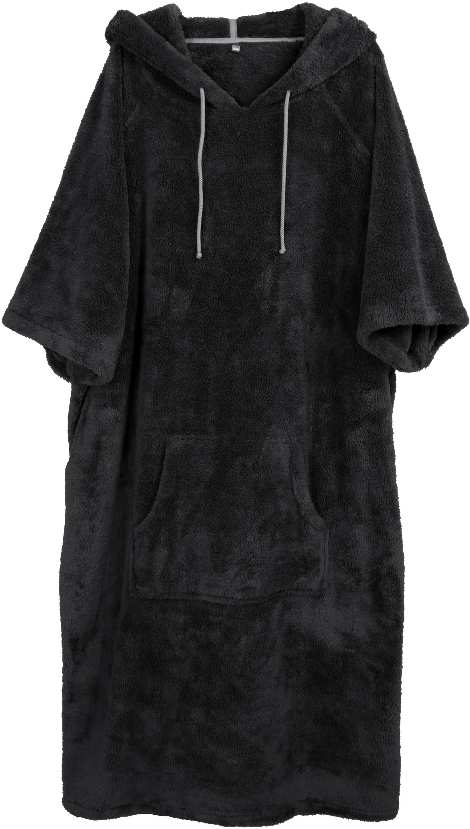 OTTO home Badeponcho "Lillou, Surfponcho ideal für Sauna, Spa & im Urlaub" 1 Stk. weich und kuschelig, plüsch, Fleece, Unisex, für Damen und Herren