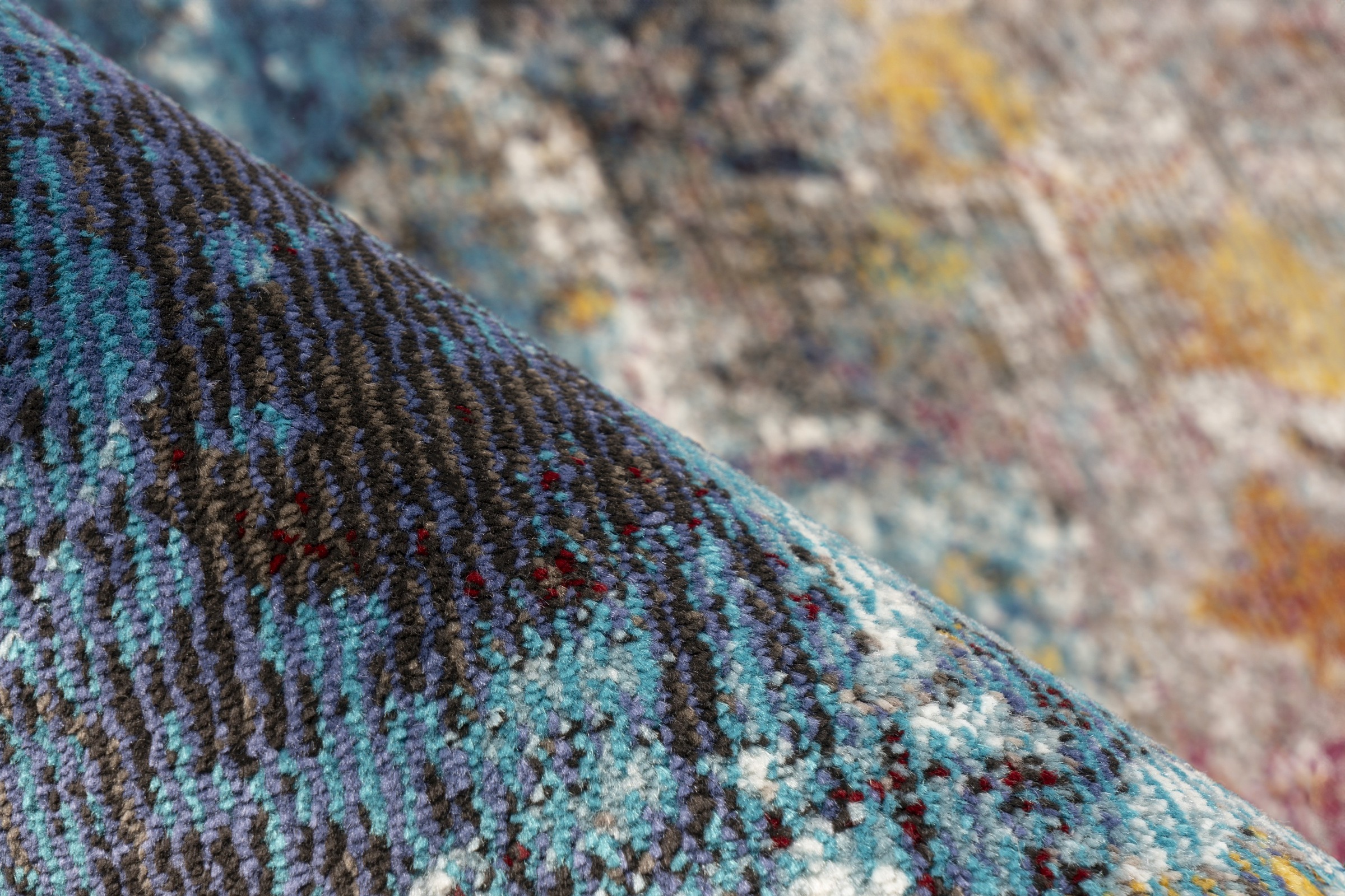 Kayoom Teppich »Blazing Star« rechteckig 10 mm Höhe Kurzflor