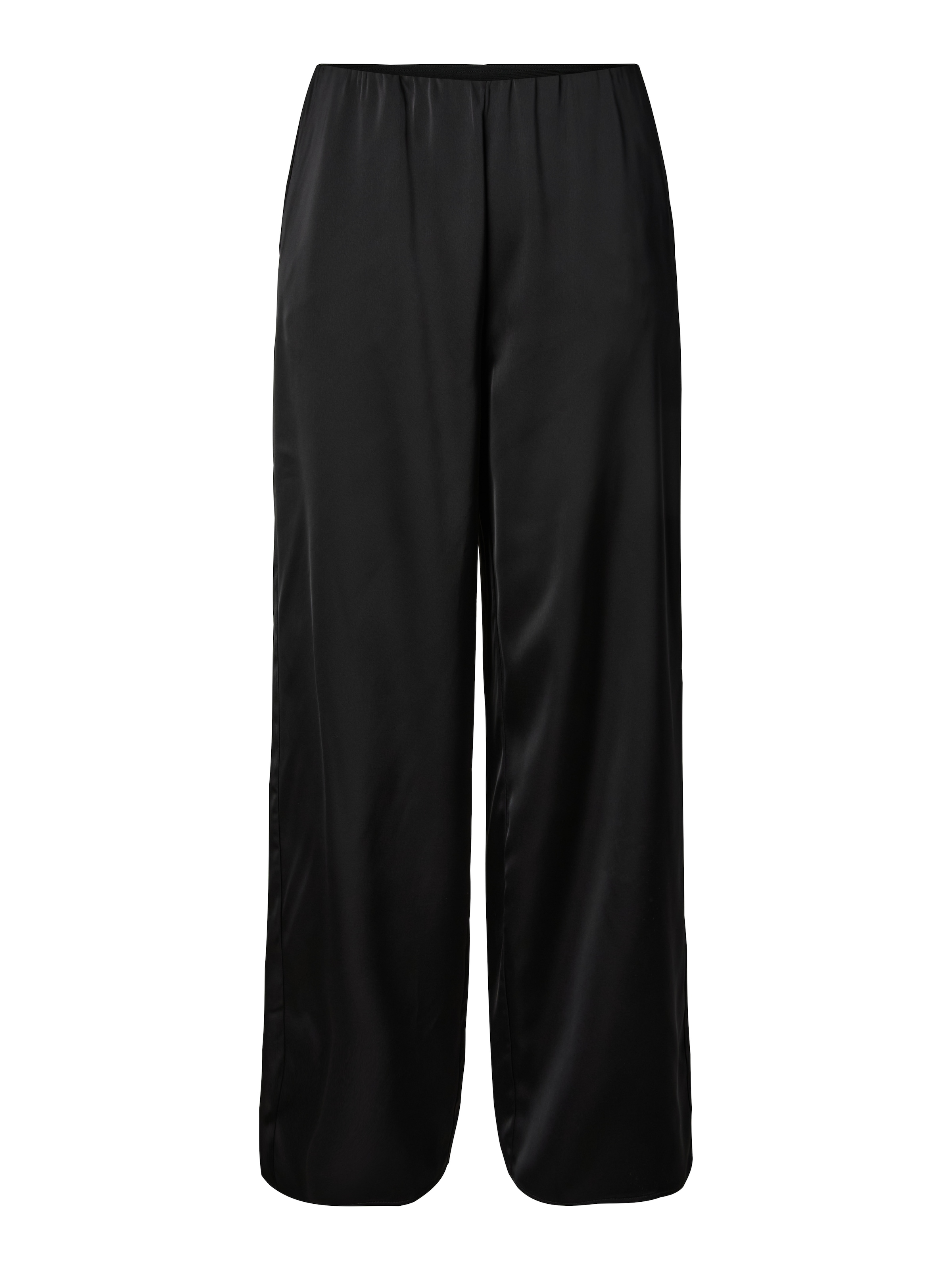 Y.A.S Anzughose »YASPELLA HW WIDE PANTS S. NOOS«  mit Stretch, glänzend