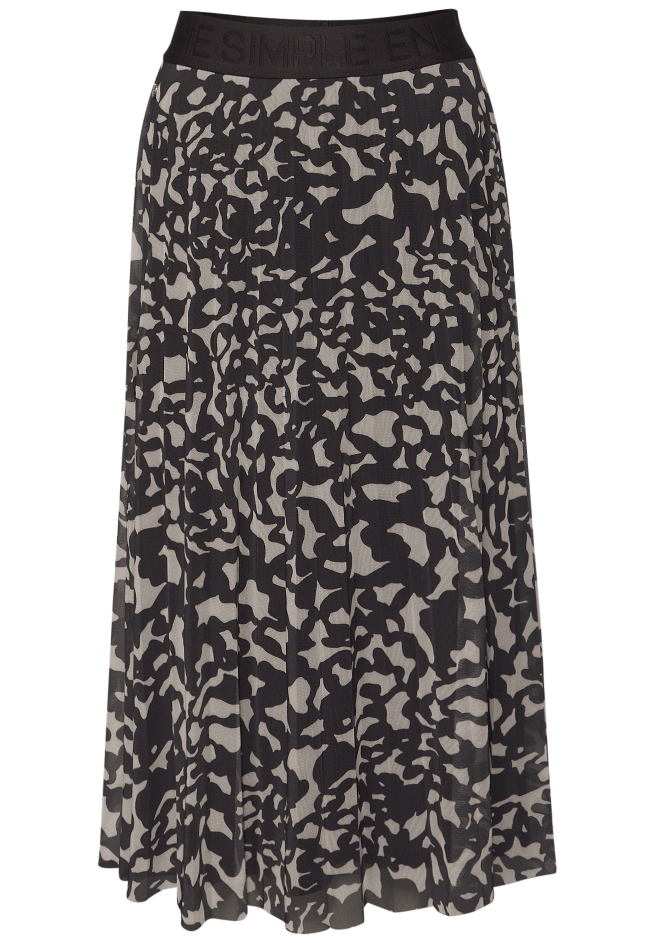 STREET ONE Jupe en maille mit Gummizug und grafischem Muster