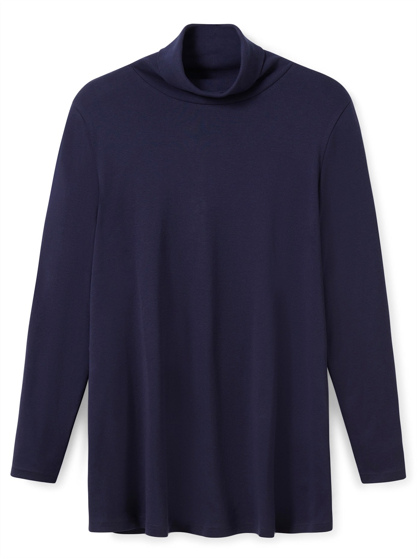 Sheego Langarmshirt »Rollkragen-Shirt«, (1 tlg.)