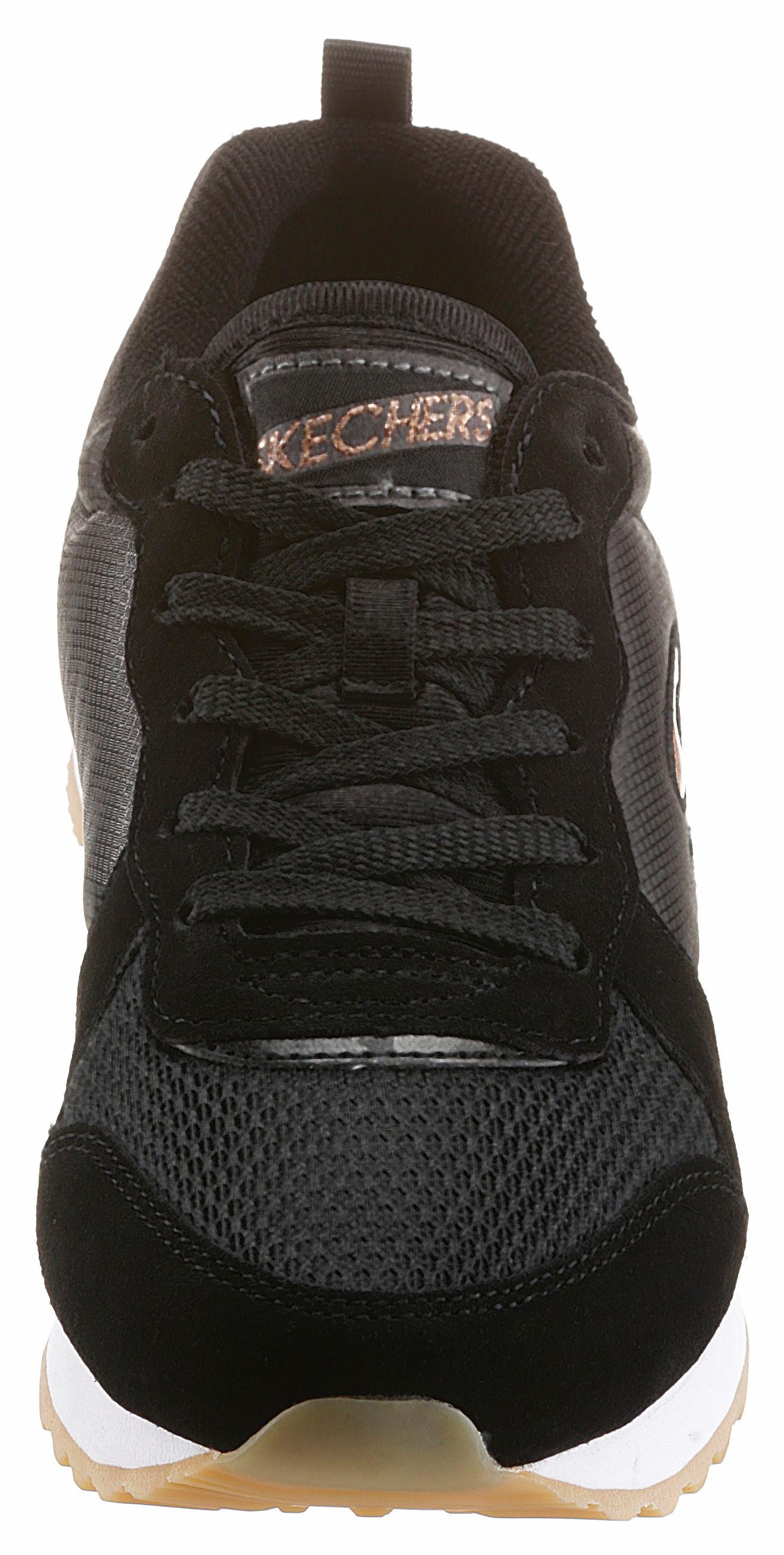 Skechers Sneaker »OG 85 - GOLDN GURL«, Schnürschuh, Original-Retro-Jogginschuh mit Air-Cooled Memory Foam®