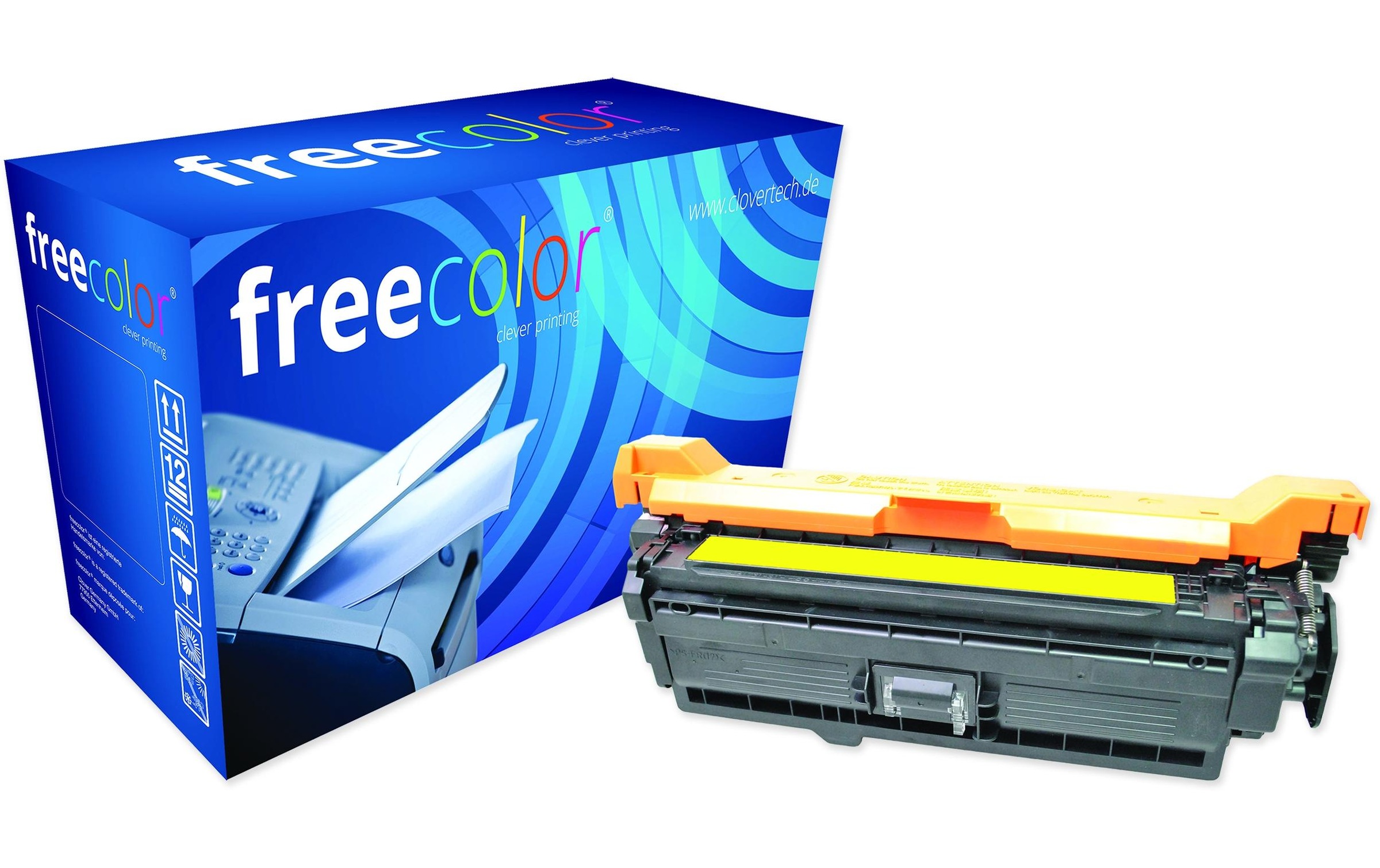 Image of Tonerpatrone "Freecolor HP CE400 Yellow"