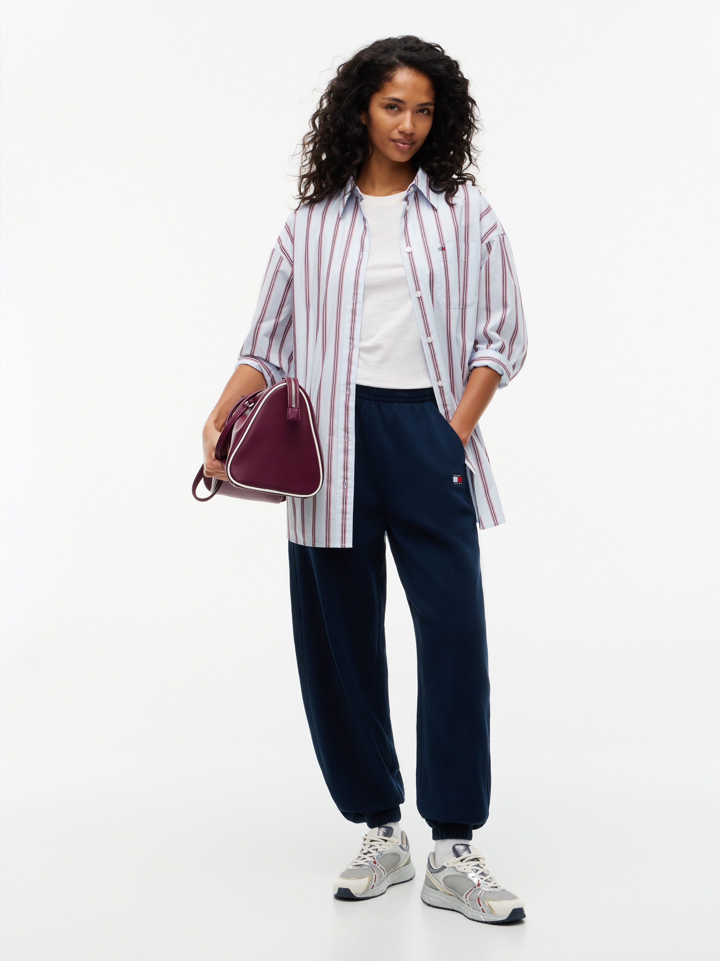 Tommy Jeans Sweathose »TJW BADGE SWEATPANTS«  Baumwollmischung