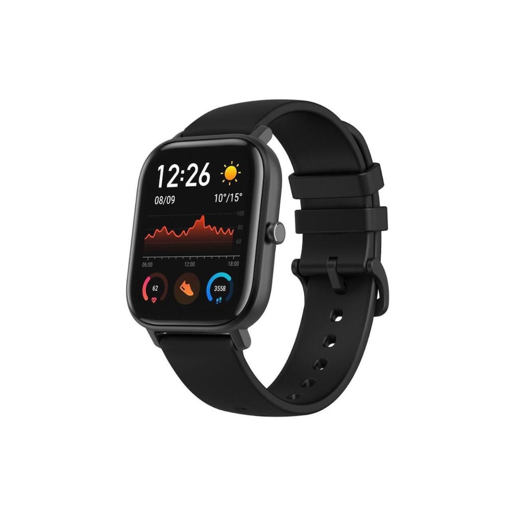 Xiaomi Smartwatch »Amazfit GTS Schwarz«, (Amazfit OS)
