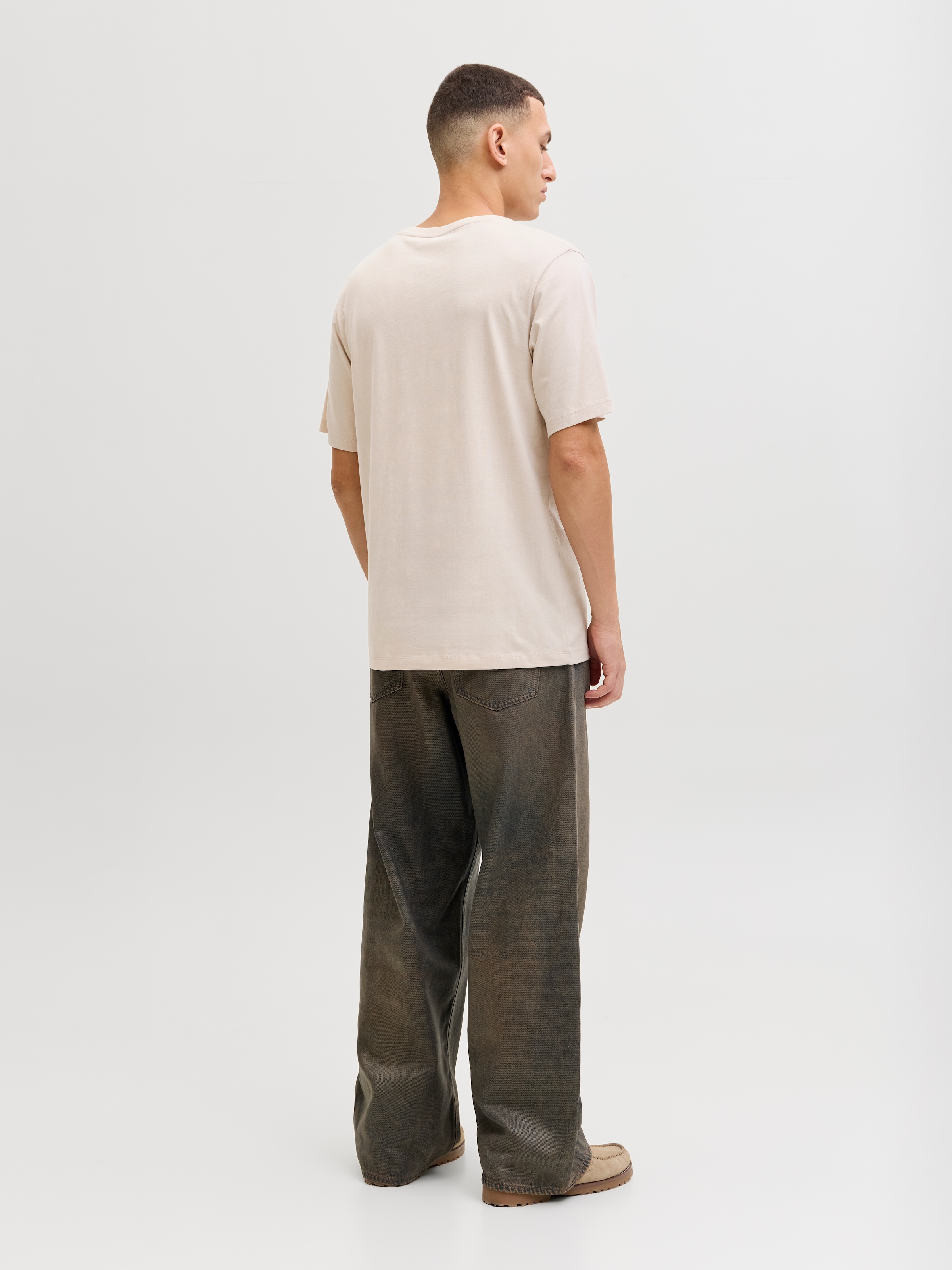 Jack & Jones T-shirt à manches courtes »JJEJEFF LOGO TEE SS SN« mit Logoprint