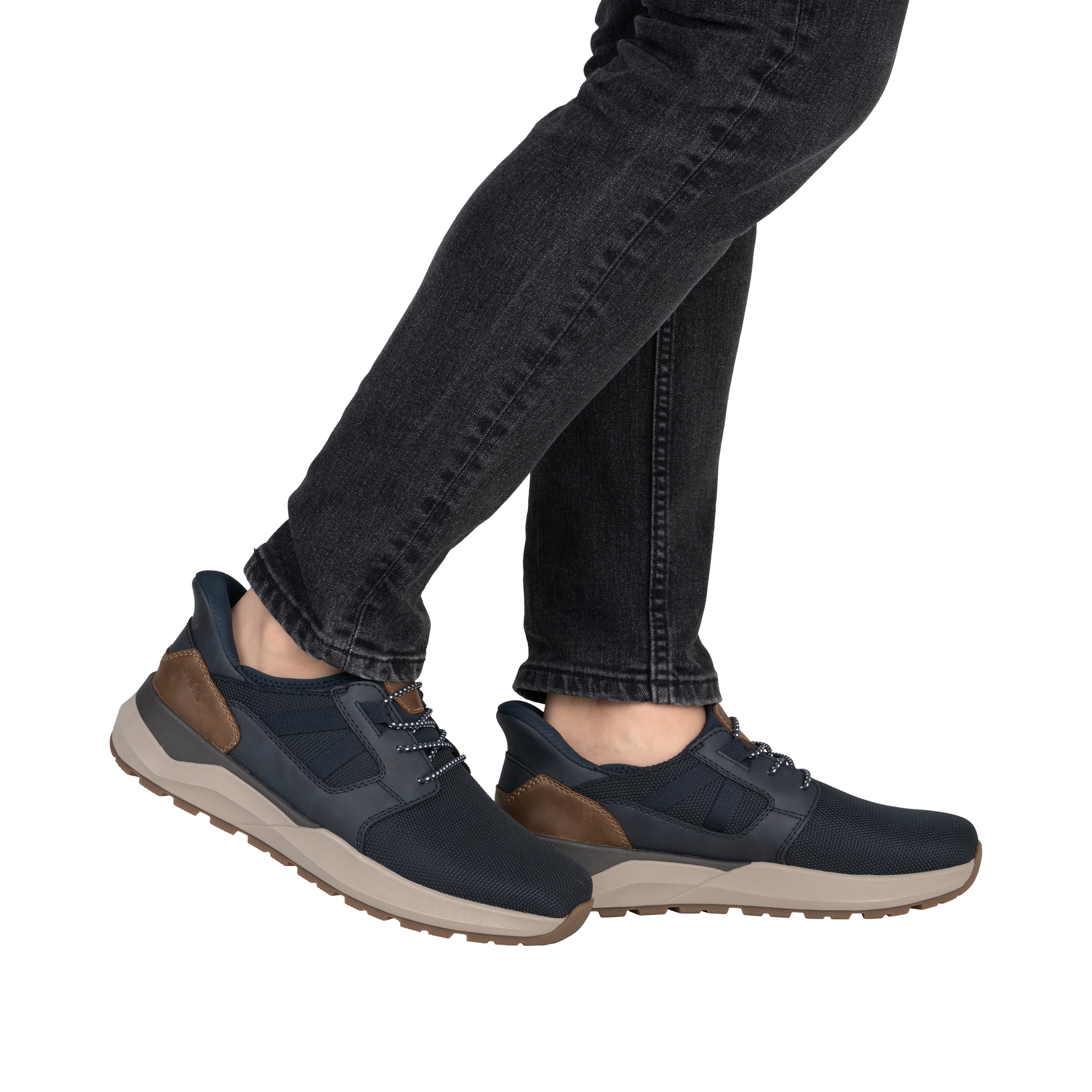 Rieker Baskets slip-on »Ready2GO«  chaussure à enfiler, chaussure basse, sneaker de loisirs avec élastique pour un bon maintien
