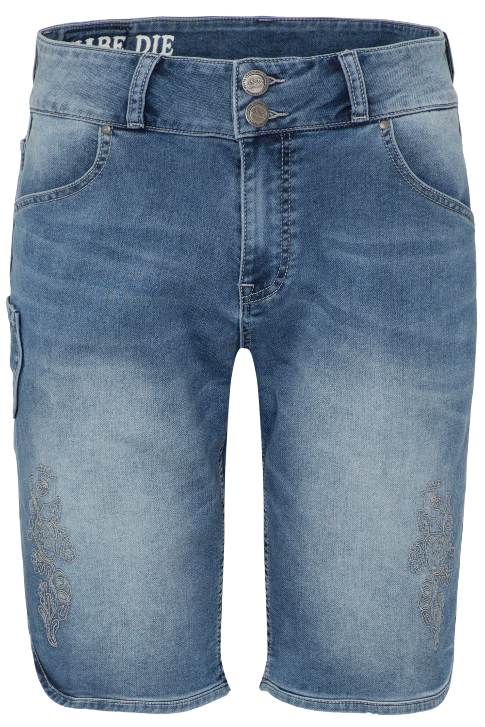 Trachtenbermudas, Herren, im Used-Look