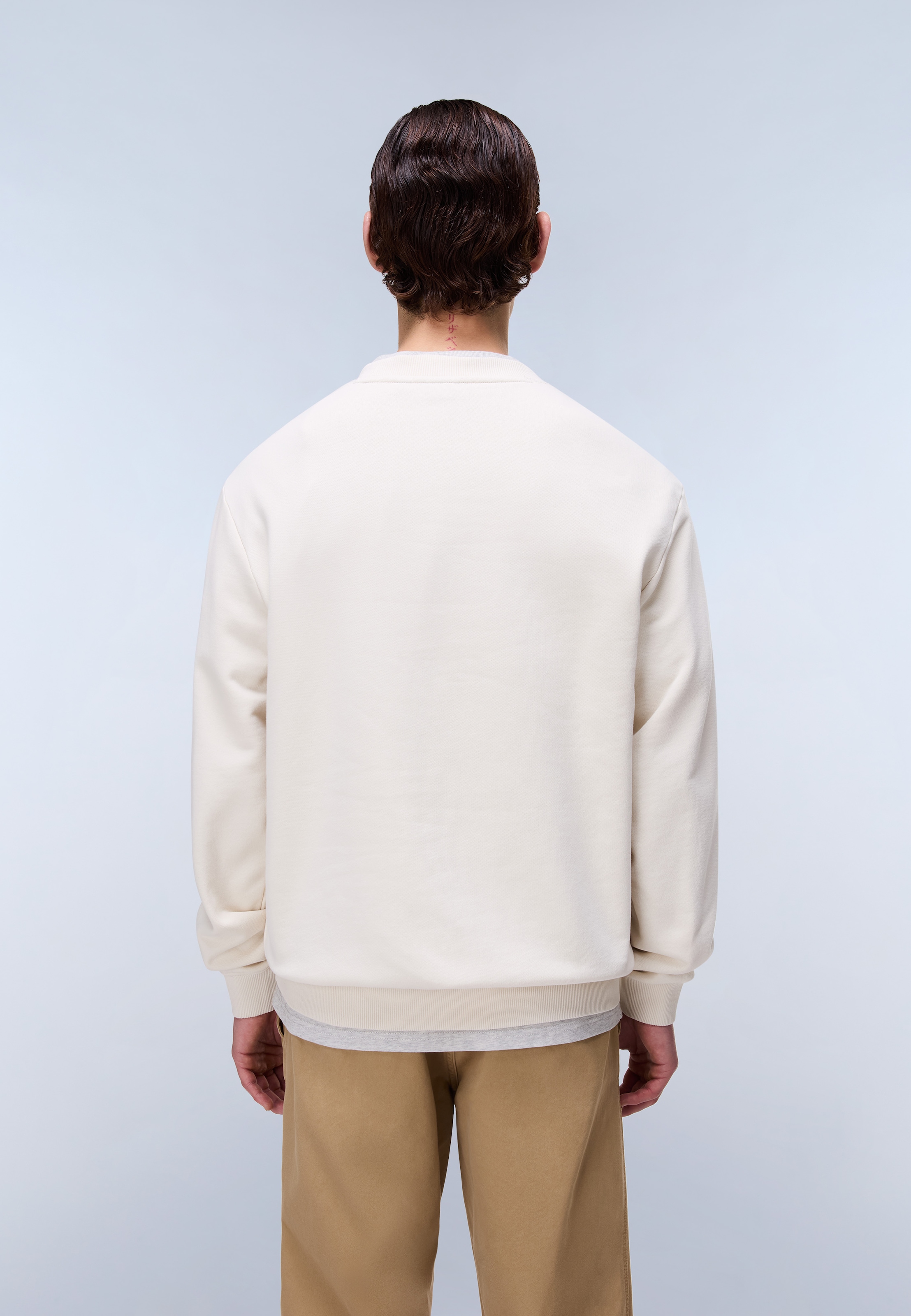 Napapijri Sweatshirt »B-SMALL BOX C BEIGE DIMITY«, sportlicher Stil, mit Rundhalsausschnitt, ohne Verschluss
