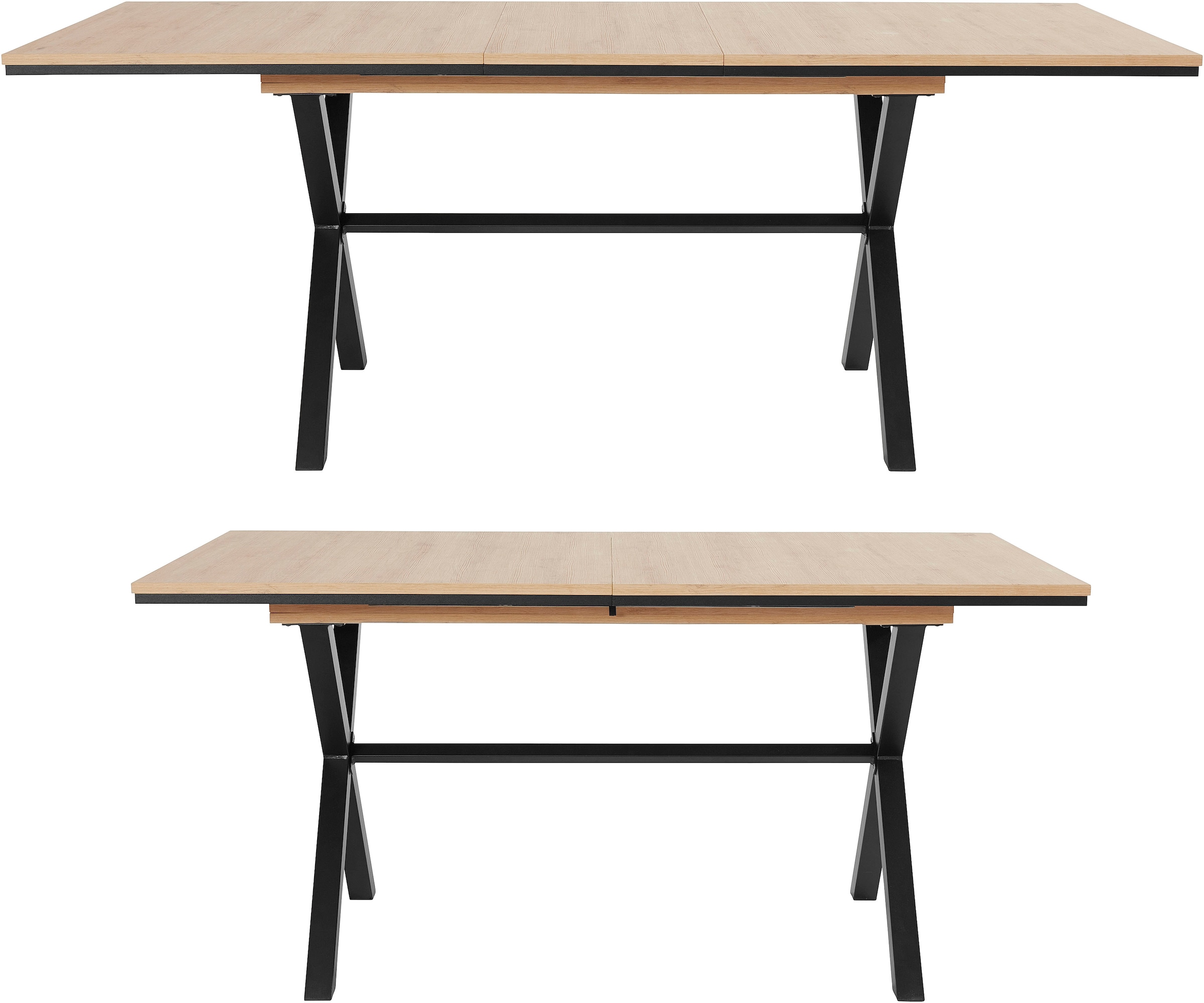 HELA Esstisch, ausziehbar 160-200 cm