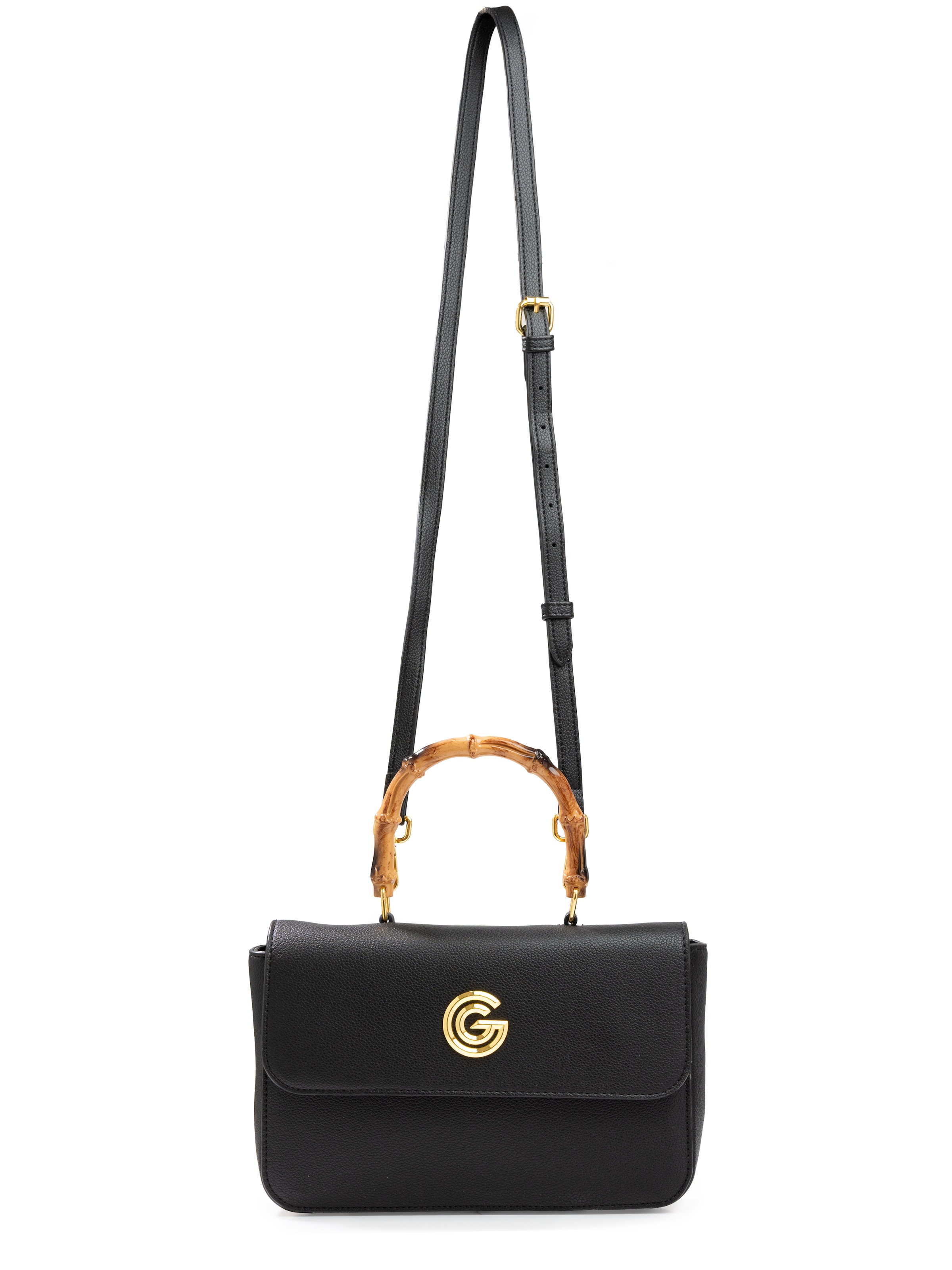 GABRIELLA G By Gabriella Gucci Handtasche »AGATHA« Damen Henkeltasche, Schultertasche, Umhängetasche mit Logoapplikation
