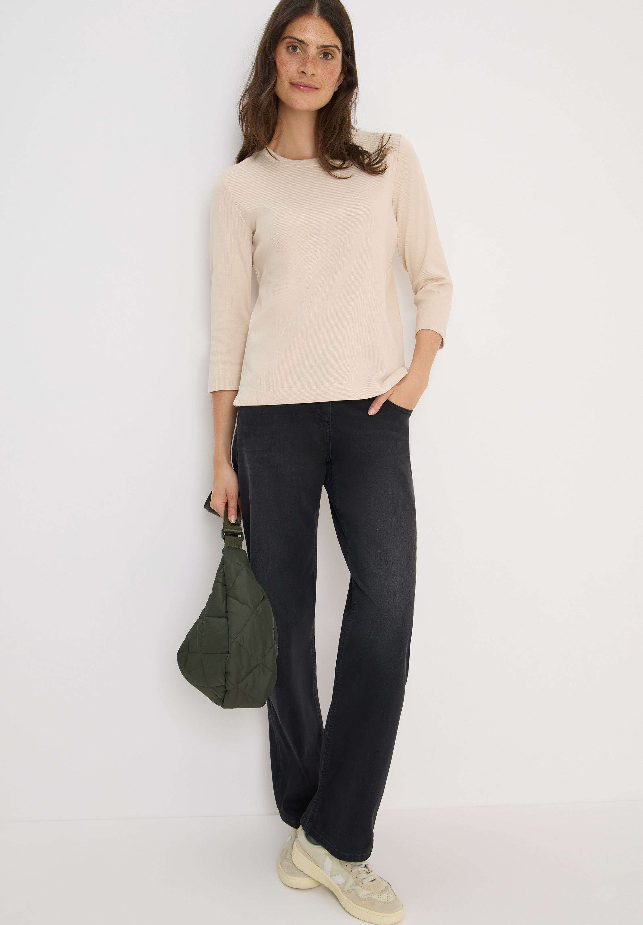 Cecil 3/4-Arm-Shirt mit 3/4-Ärmel