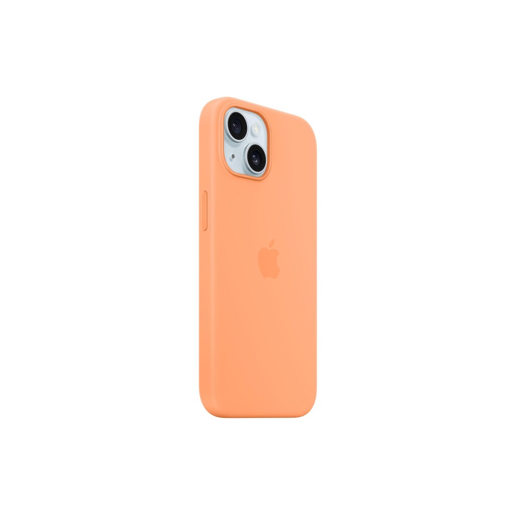 Apple Handyhülle »Apple iPhone 15 Silikon Case mit MagSafe«, Apple iPhone 15, MT0W3ZM/A
