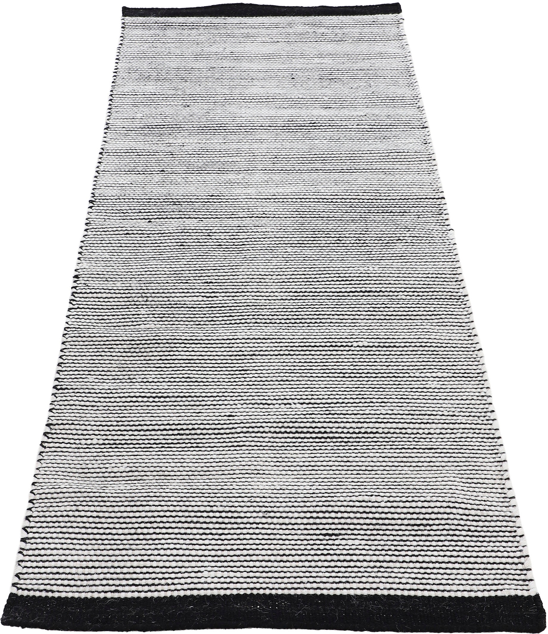 carpetfine Läufer »Mona«, rechteckig, 5 mm Höhe, Wendeteppich aus Wolle/Baumwolle