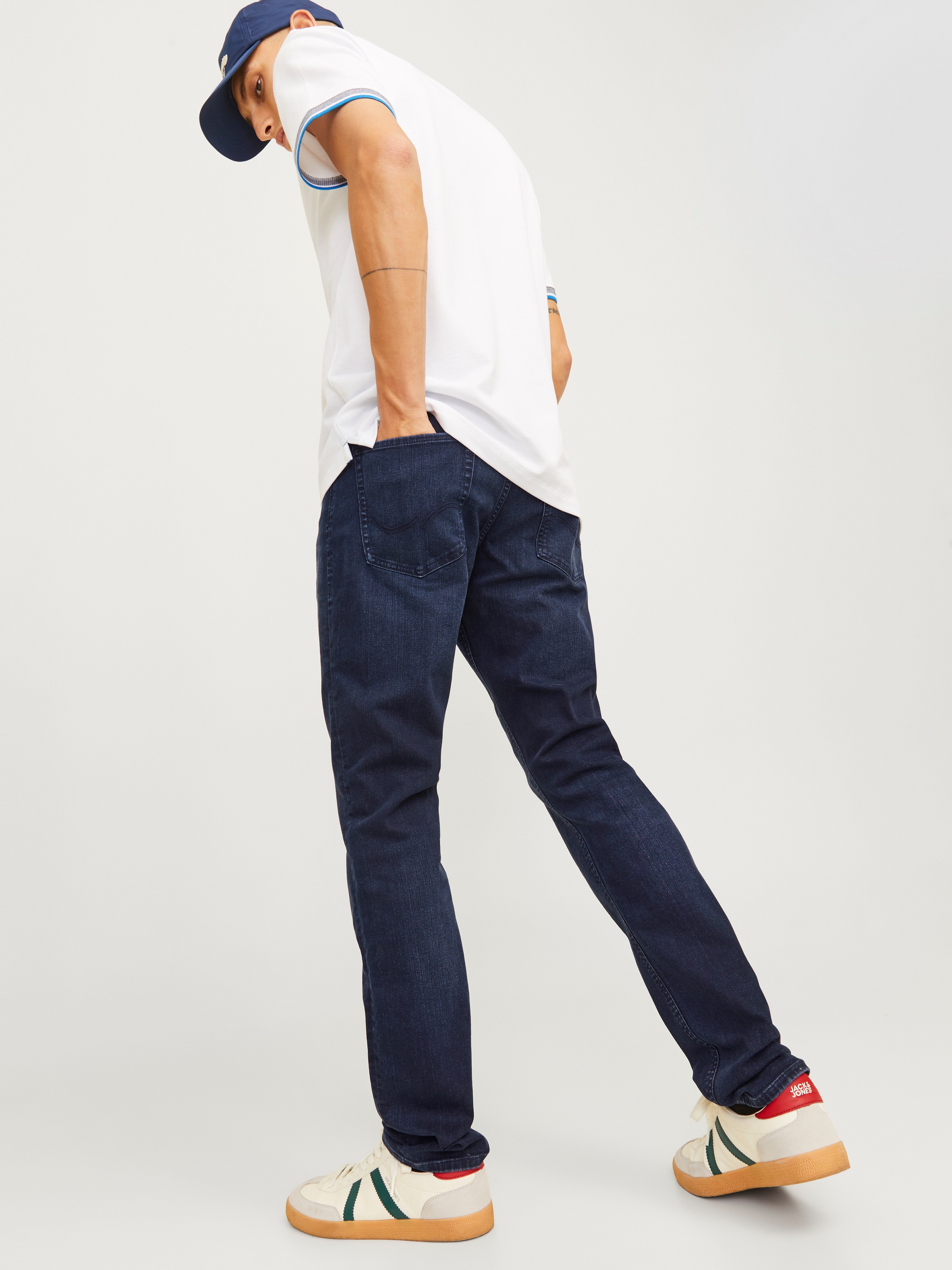 Jack & Jones Slim-fit-Jeans »JJIGLENN JJORIGINAL«