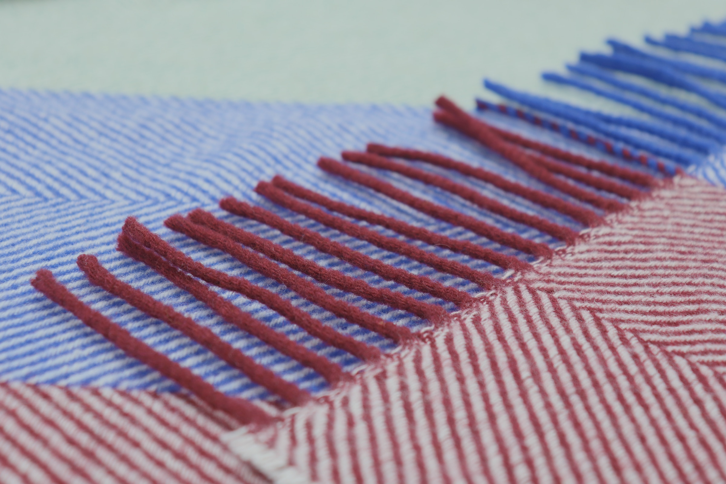 Biederlack Wohndecke »Colour lines« im sommerlichen Streifendessin