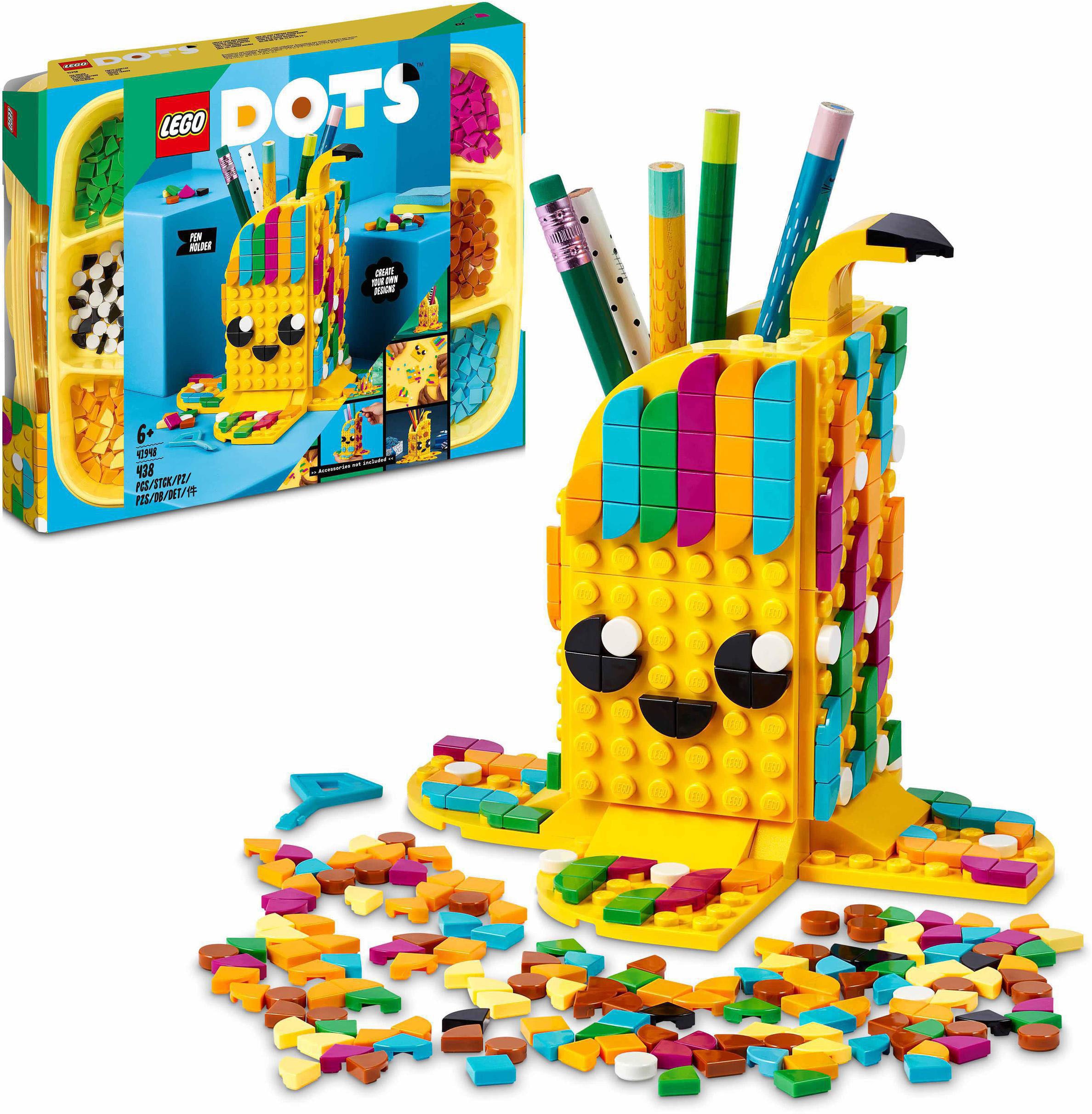 Image of LEGO® Konstruktionsspielsteine »Bananen Stiftehalter (41948), LEGO® DOTS«, (438 St.) bei Ackermann Versand Schweiz