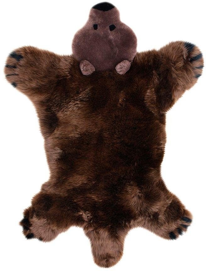 Image of Heitmann Felle Fellteppich "Bär" fellförmig 40 mm Höhe Kinderteppich, echtes Lammfell, Kinderzimmer