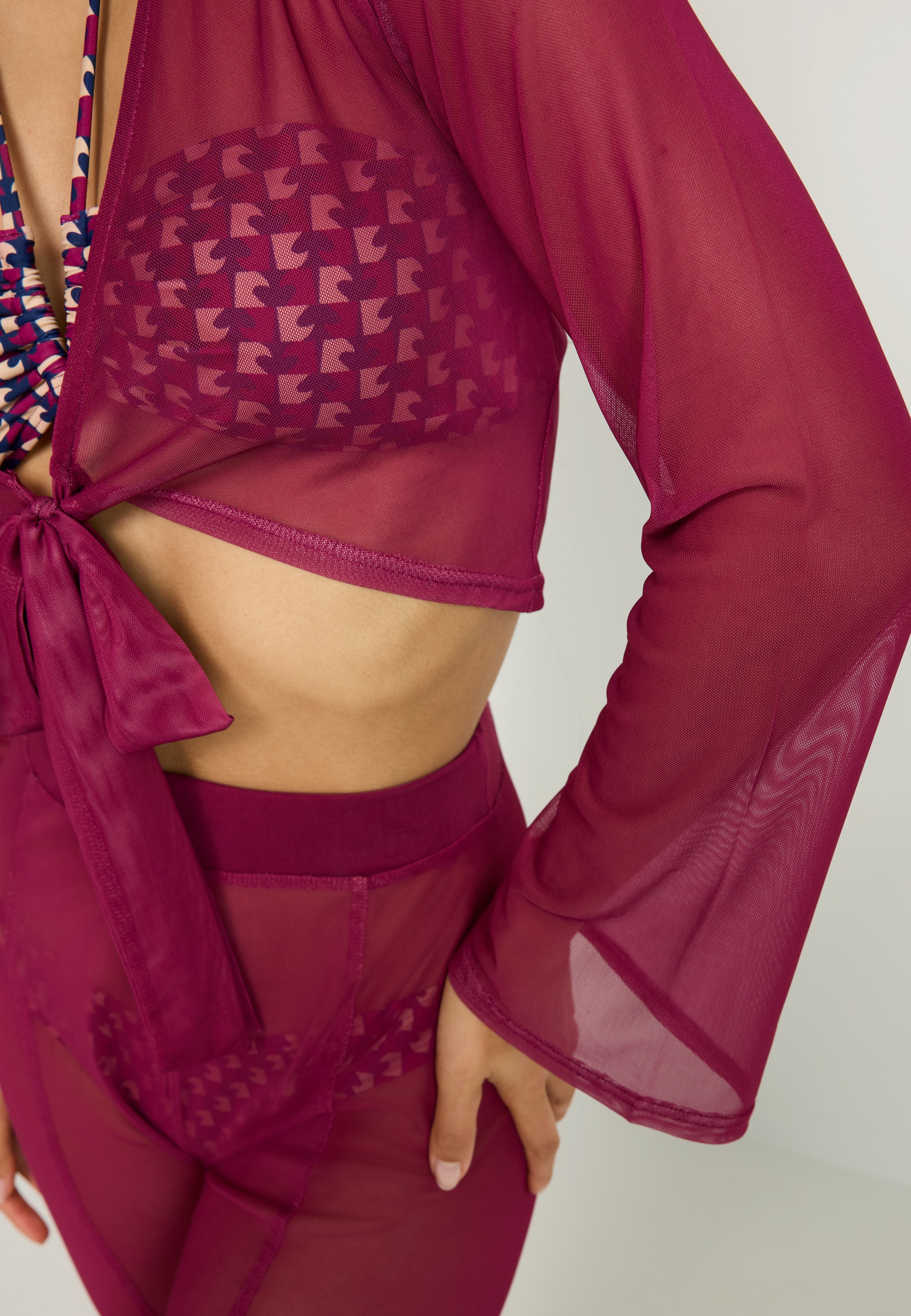 LSCN by LASCANA Langarmshirt, (Set, 2 tlg., + Hose)