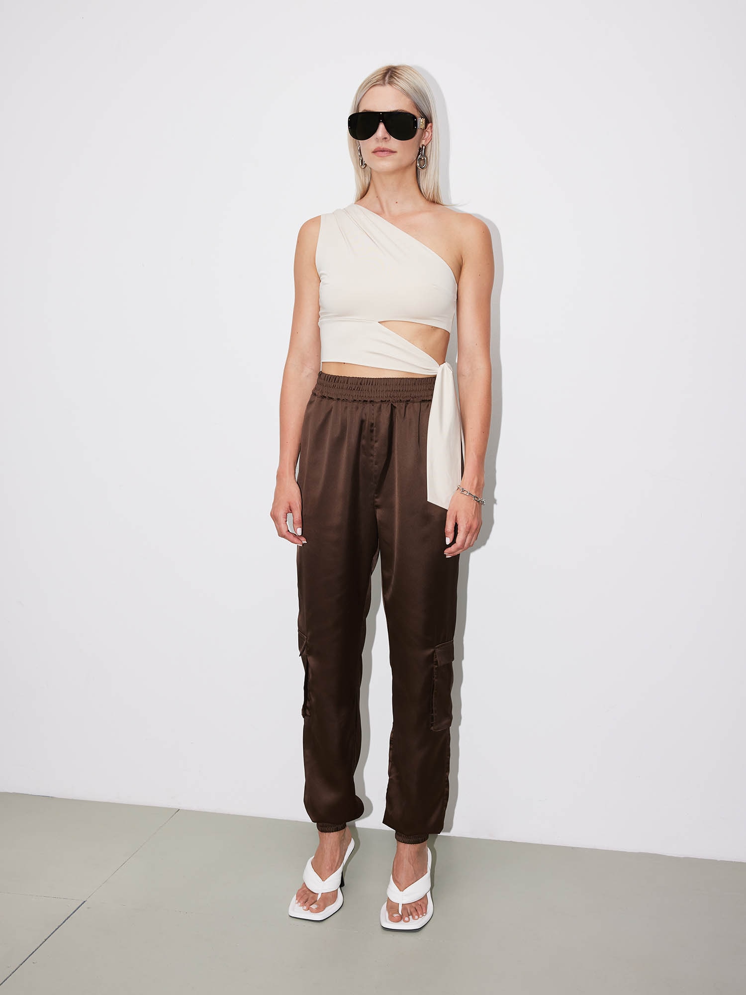 LeGer Top à une épaule »Leia, LeGer by Lena Gercke« Regular fit im asymmetrischen Design