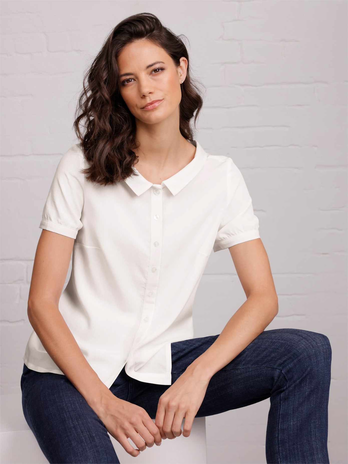 CREATION L PREMIUM Hemdbluse