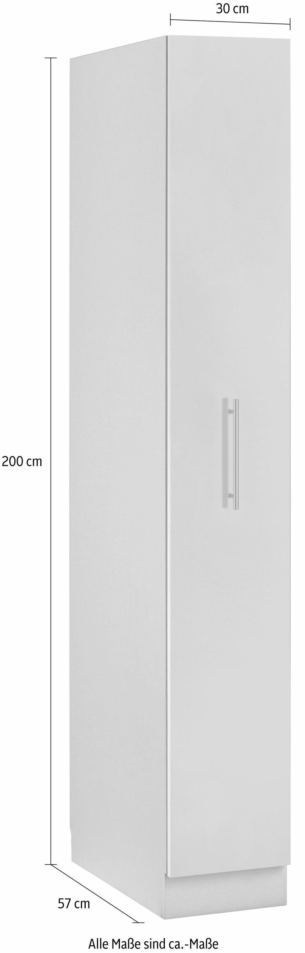 wiho Küchen Armoire à pharmacie »Cali« Auszug mit 4 Ablagefächern